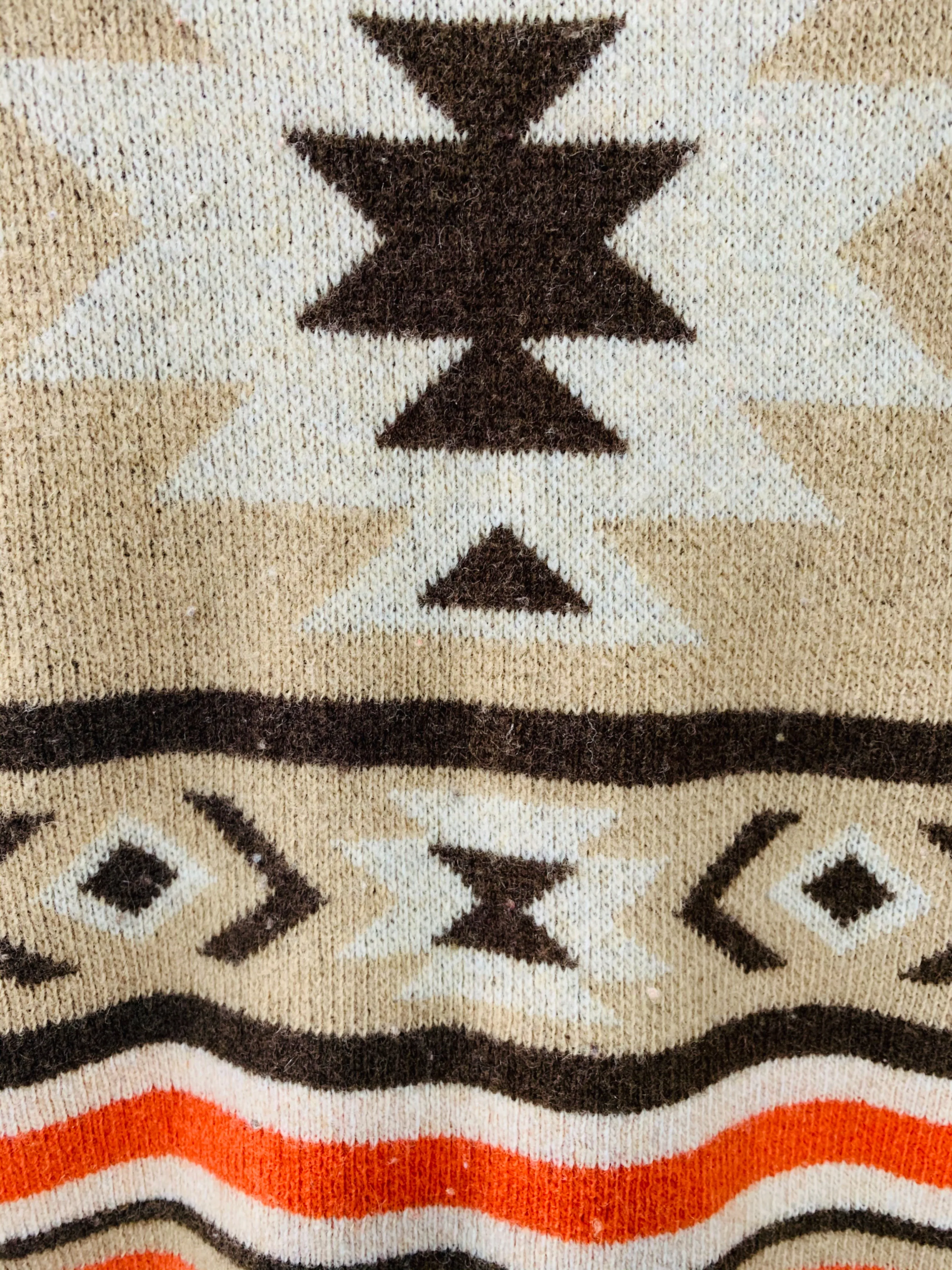 00's Printed Crewneck Sweater by E-Land