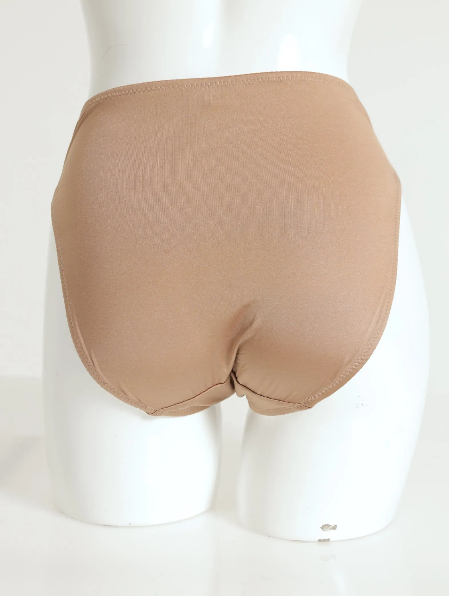 3 Pack Lace Hicut Panty - Rose/Green/Mocha