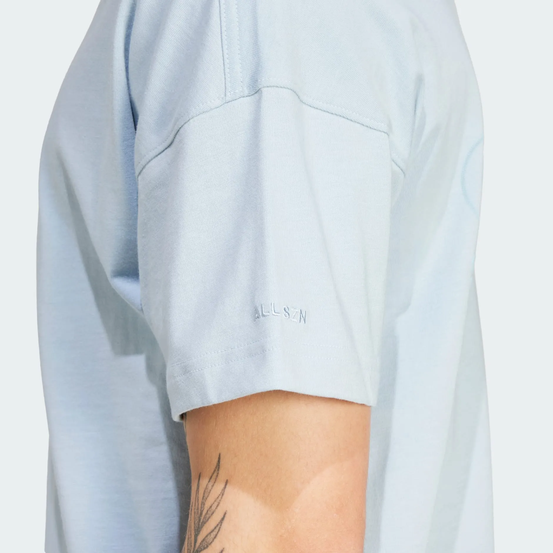 ADIDAS MEN'S ALL SZN WONDER BLUE TEE