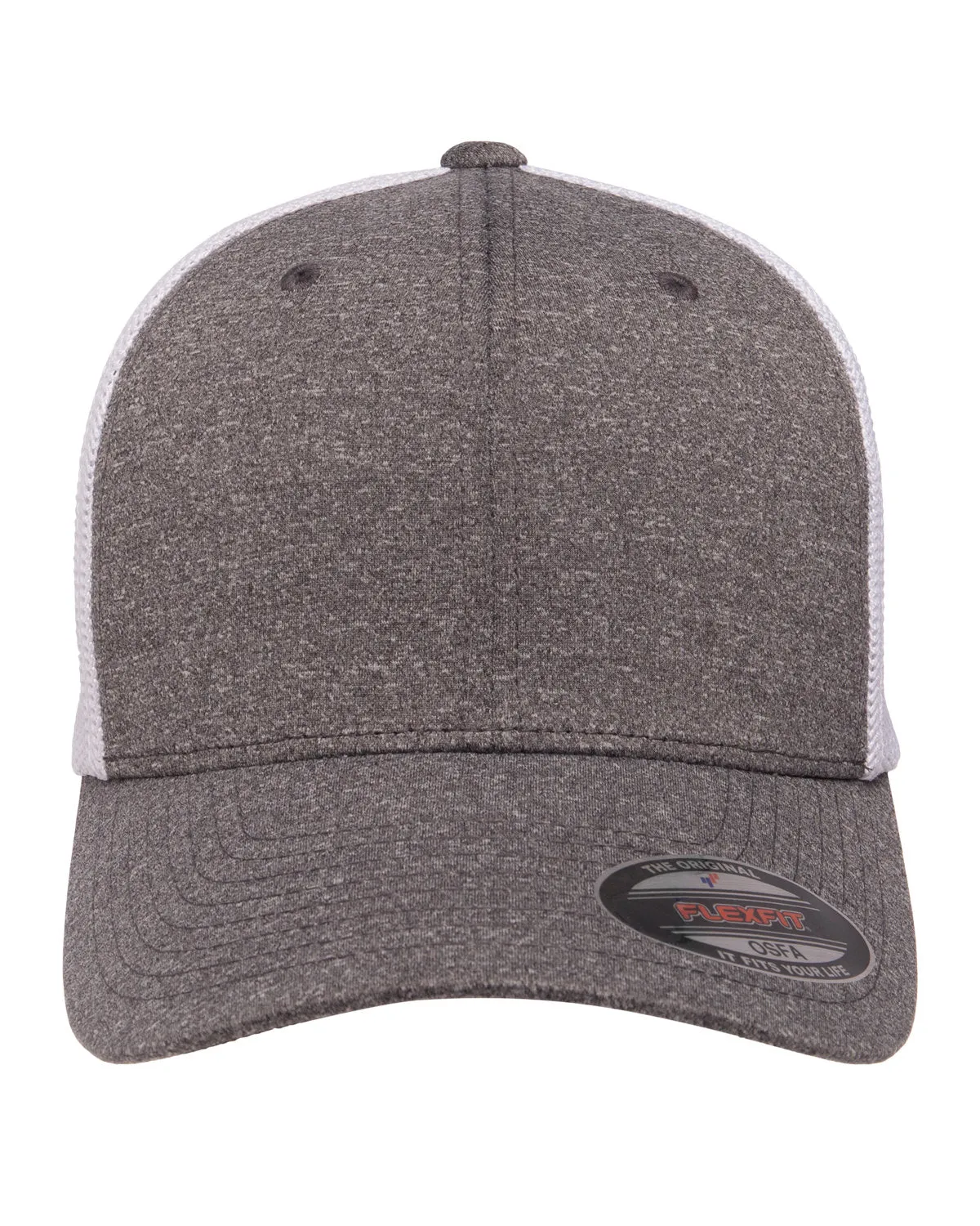 Adult Poly Melange Stretch Mesh Cap