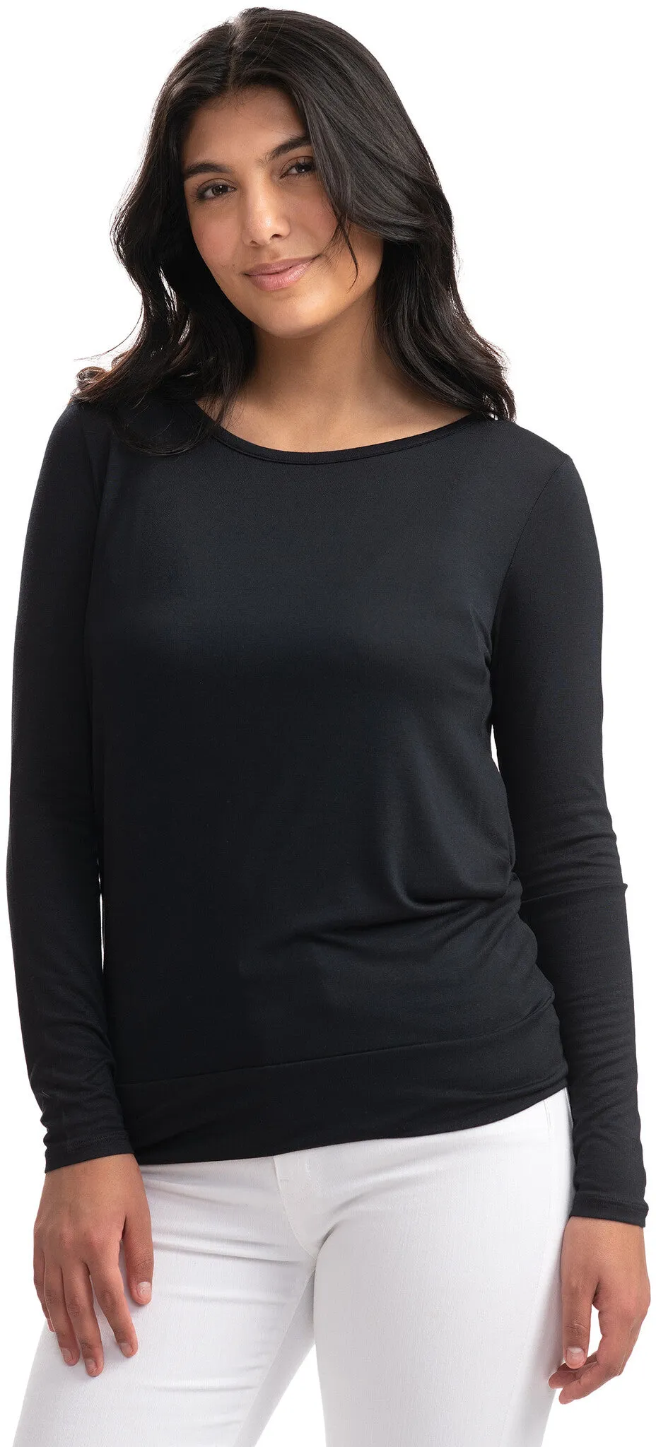 Agda Long Sleeve T-Shirt - Women's|-|T-shirt à manches longues Agda - Femme