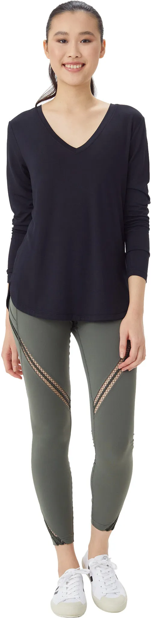 Agda Long Sleeve T-Shirt - Women's|-|T-shirt à manches longues Agda - Femme
