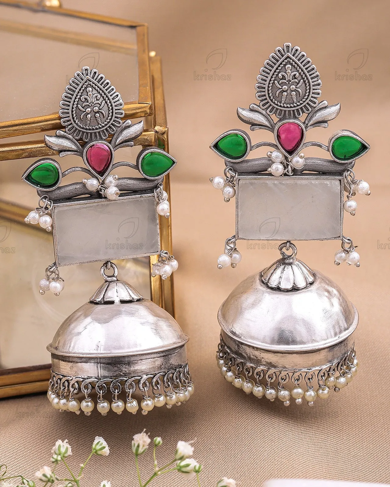 Alia Jhumki Earrings - wxo