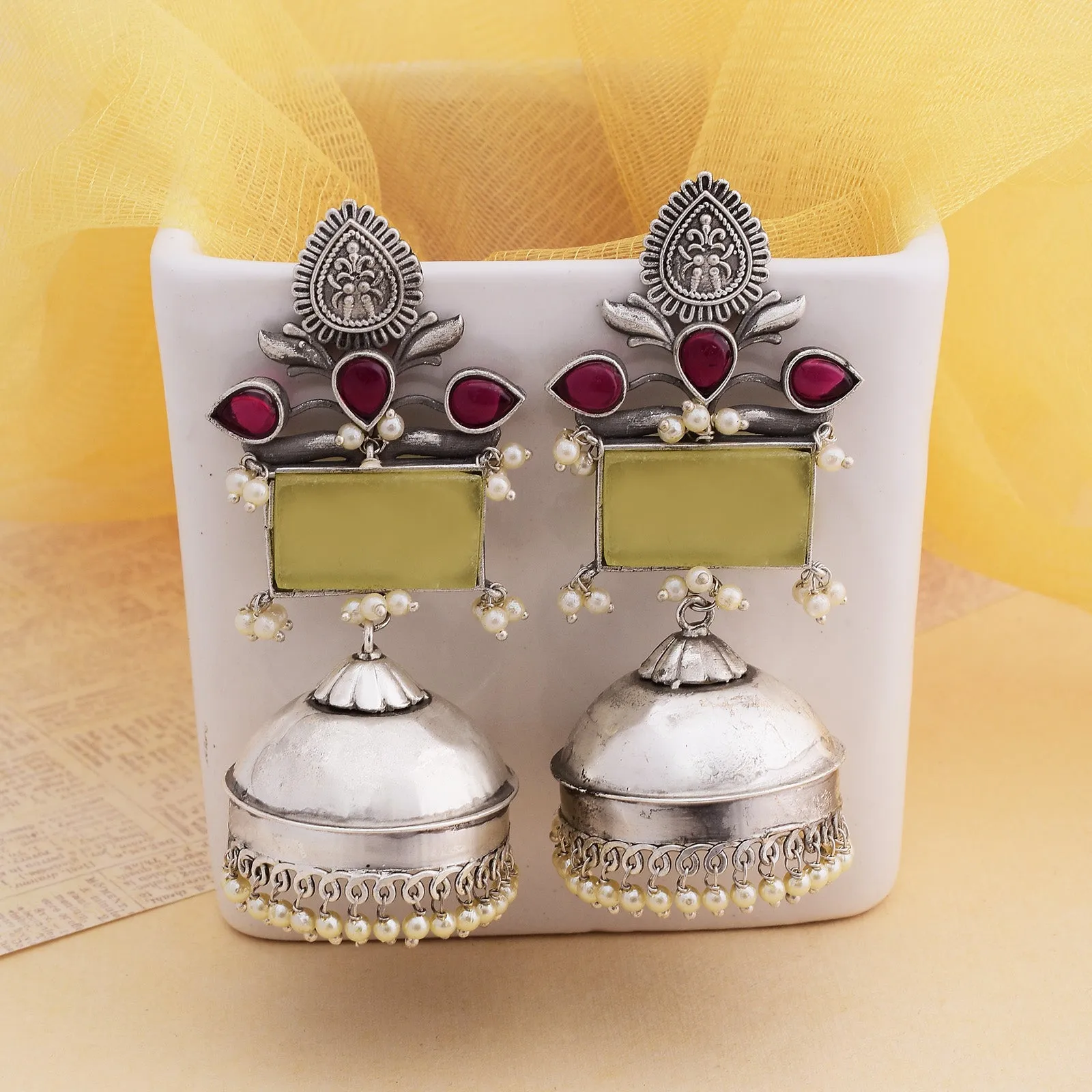 Alia Jhumki Earrings - wxo