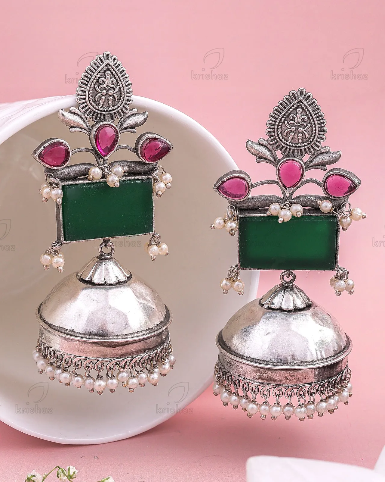 Alia Jhumki Earrings - wxo