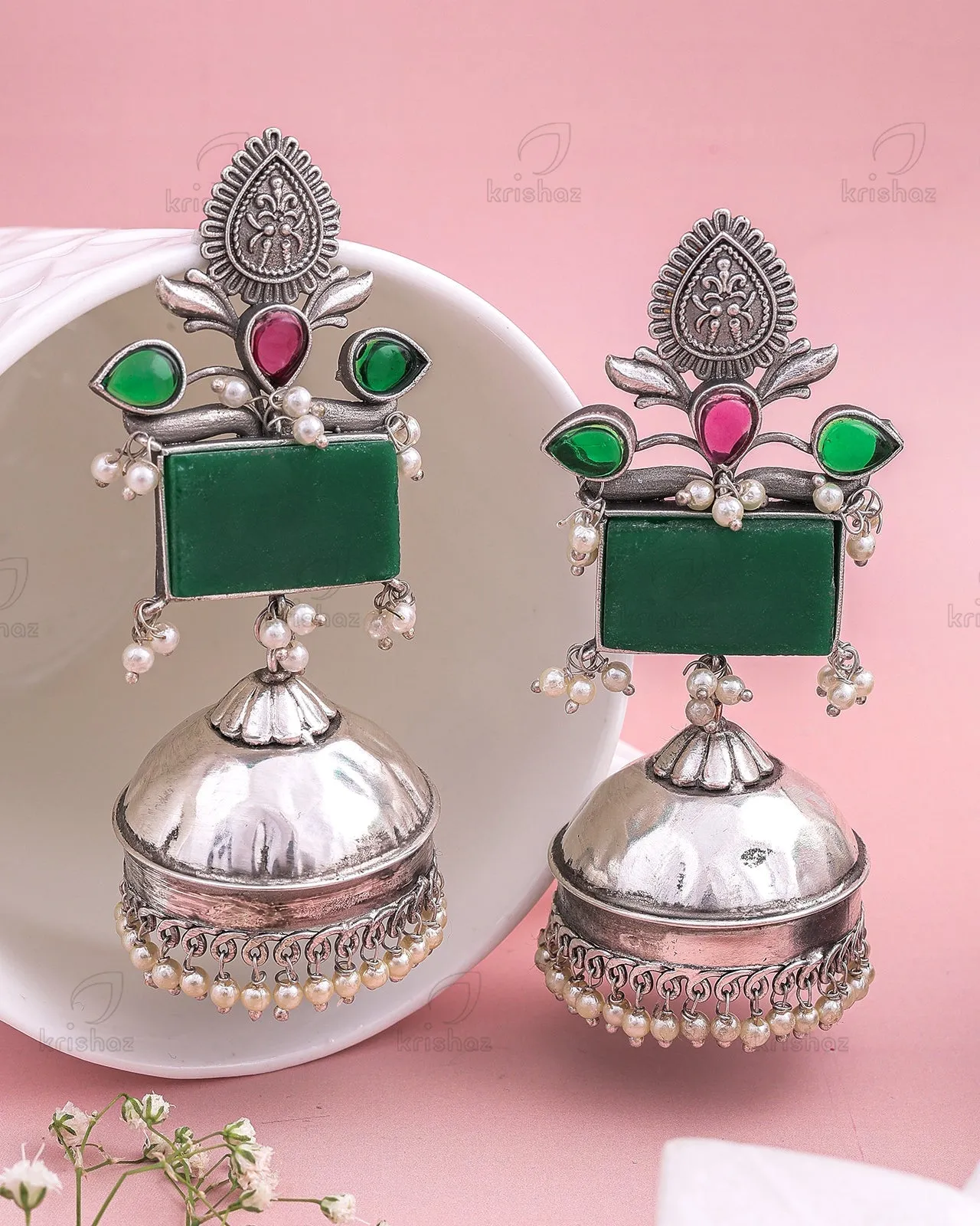 Alia Jhumki Earrings - wxo