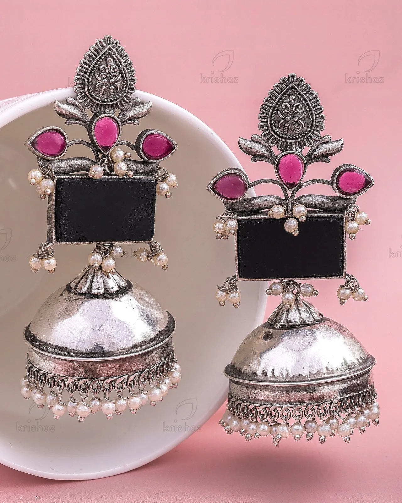 Alia Jhumki Earrings - wxo