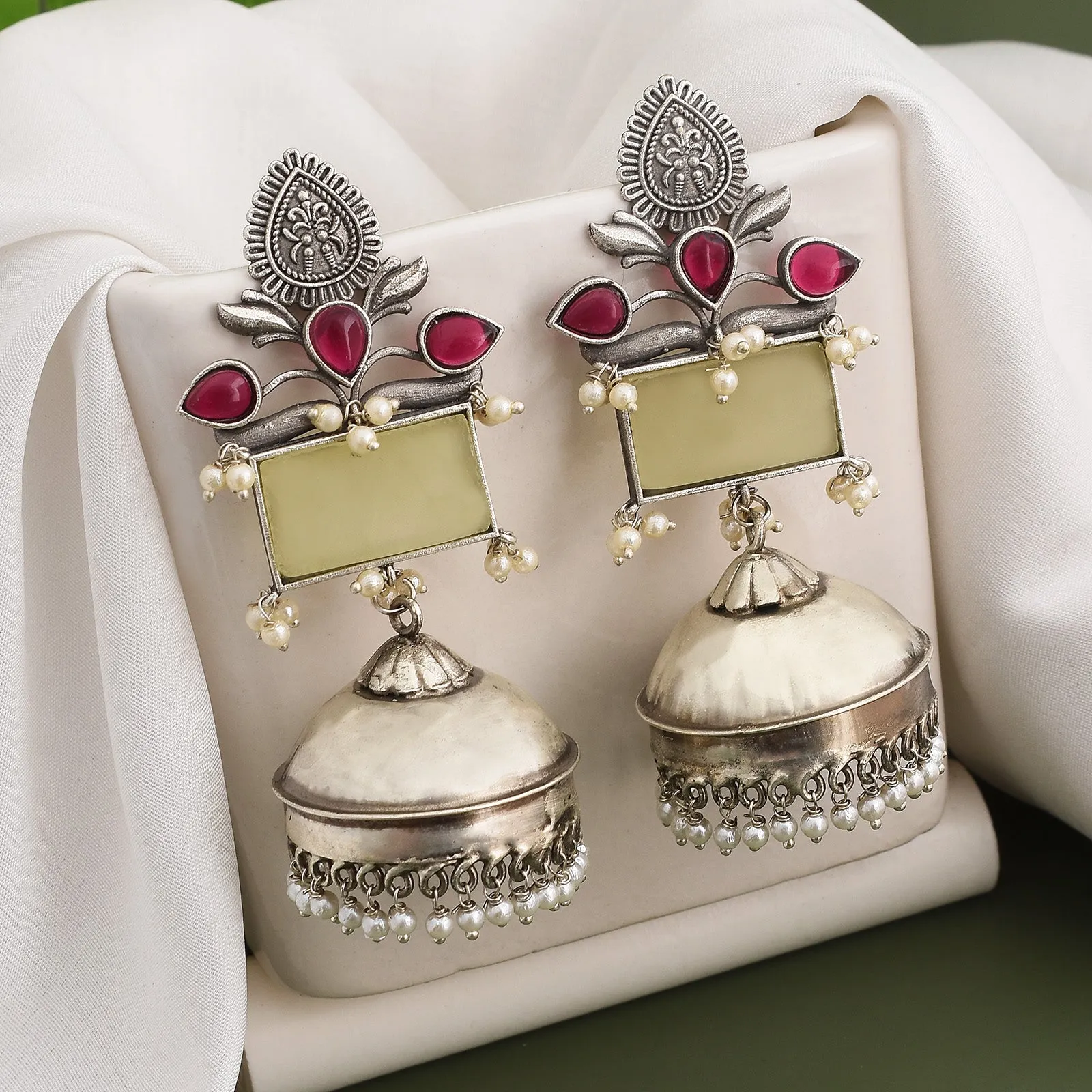 Alia Jhumki Earrings - wxo