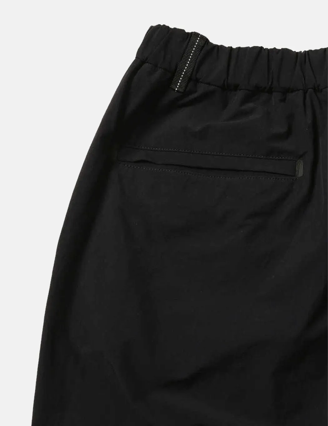 And Wander Plain Tapered Stretch Pants - Black