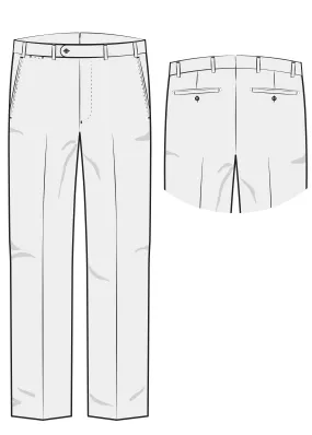 Ballin Pants - Park Super 130 Gabardine Loro Piana - Tan