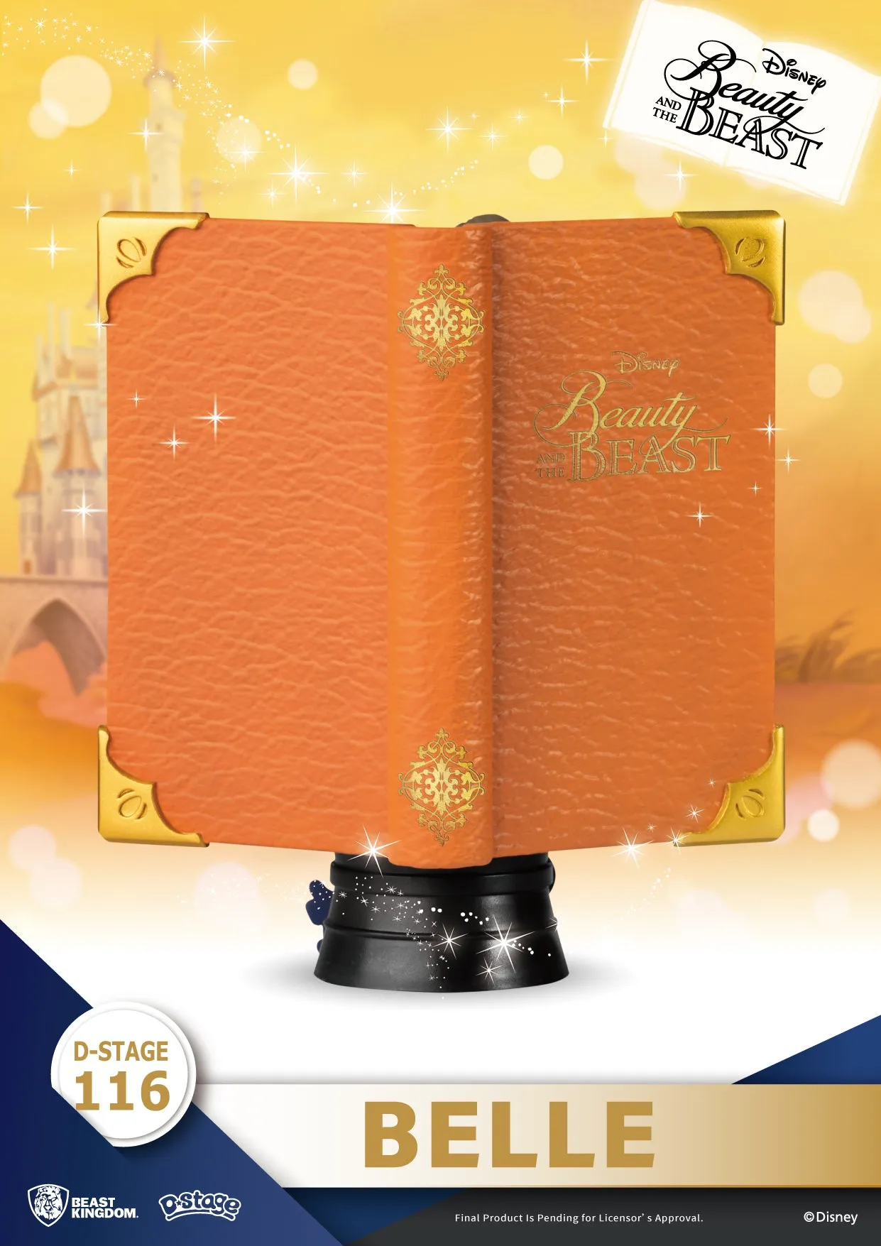 Beast Kingdom DS-116 Disney Story Book Series: Belle Diorama Stage D-Stage Figure Statue