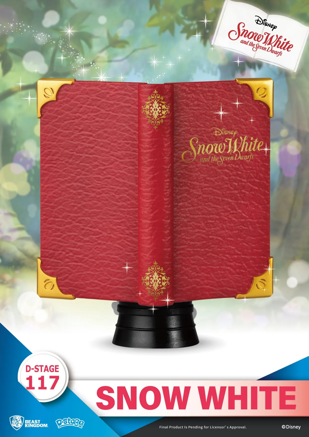 Beast Kingdom DS-117 Disney Story Book Series: Snow White Diorama Stage D-Stage Figure Statue