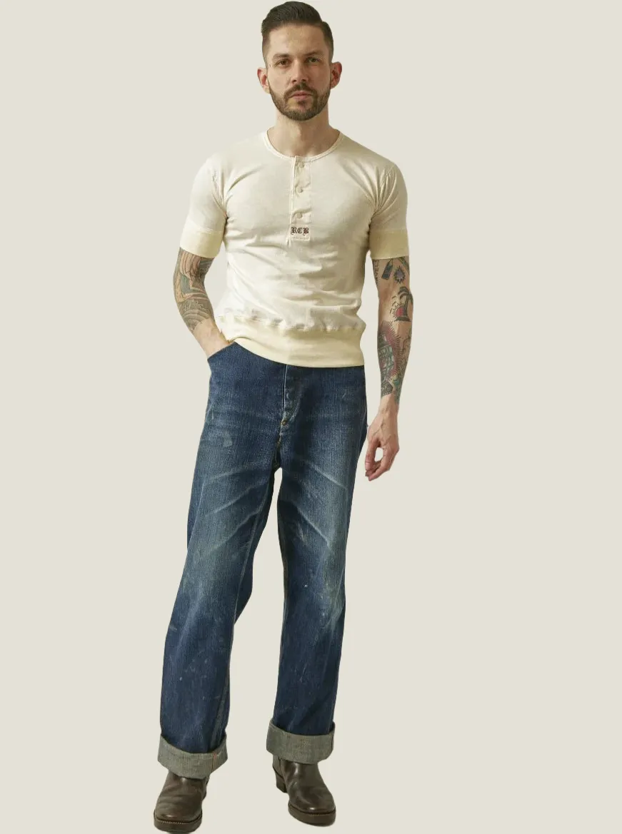 Belafonte Ragtime Clothing, Hemrib Papillon Shirt, Ivory