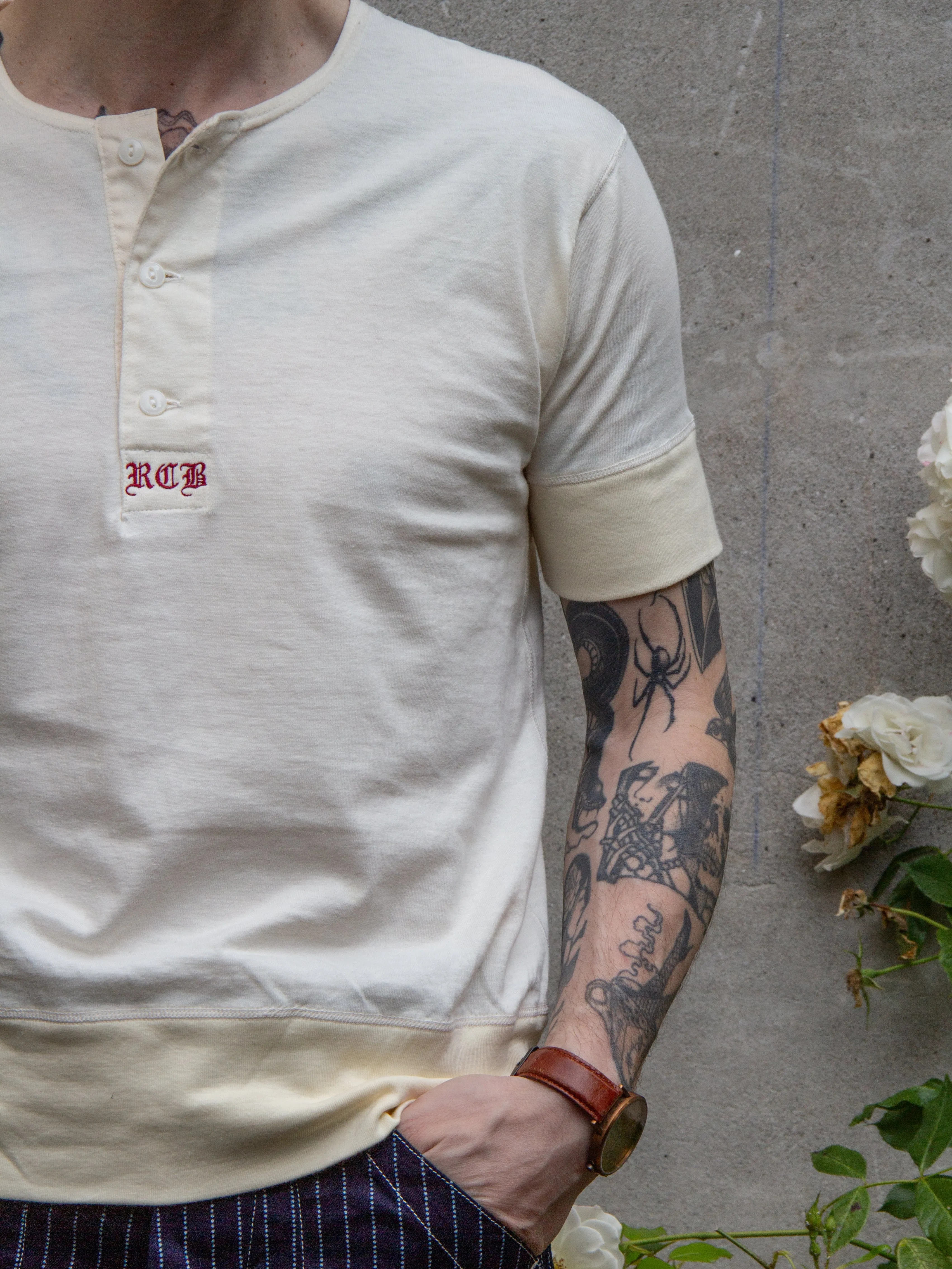 Belafonte Ragtime Clothing, Hemrib Papillon Shirt, Ivory