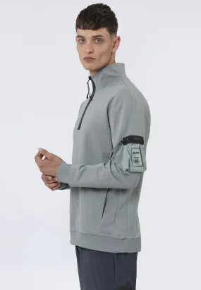 BENCH HALF ZIPS SOFT KHAKI