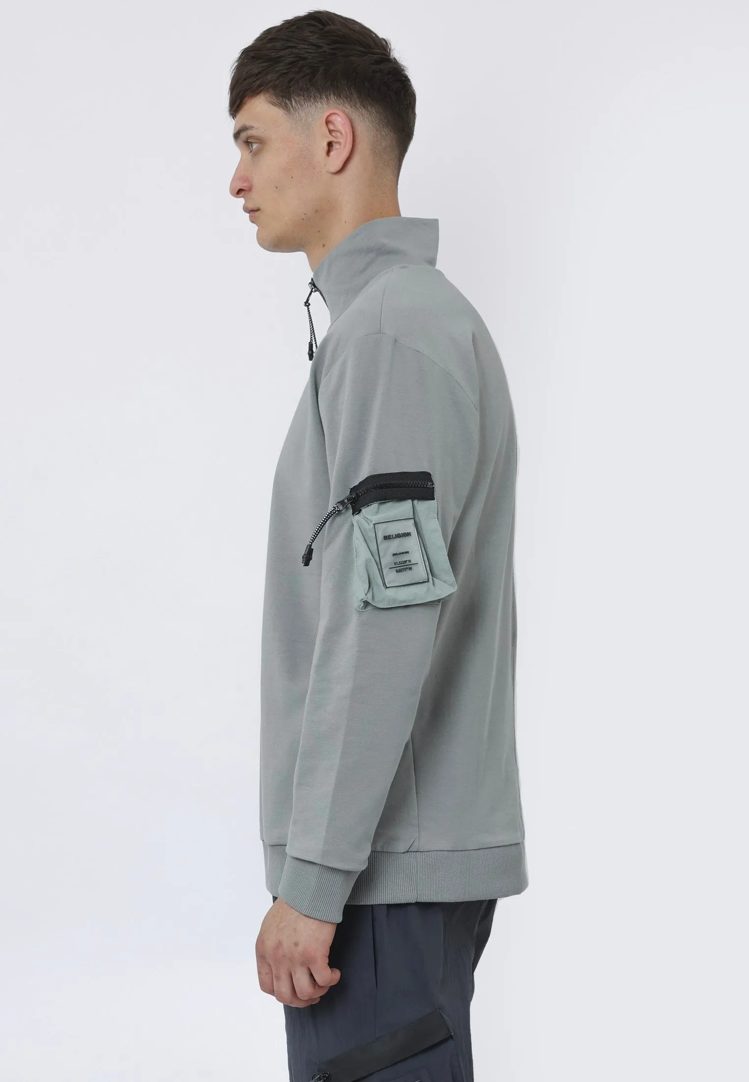 BENCH HALF ZIPS SOFT KHAKI