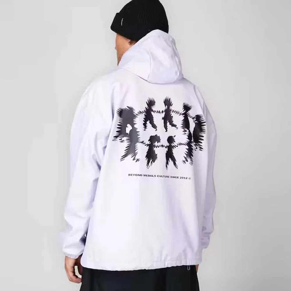 BEYOND MEDALS Softshell Half Zip Jacket Lilac