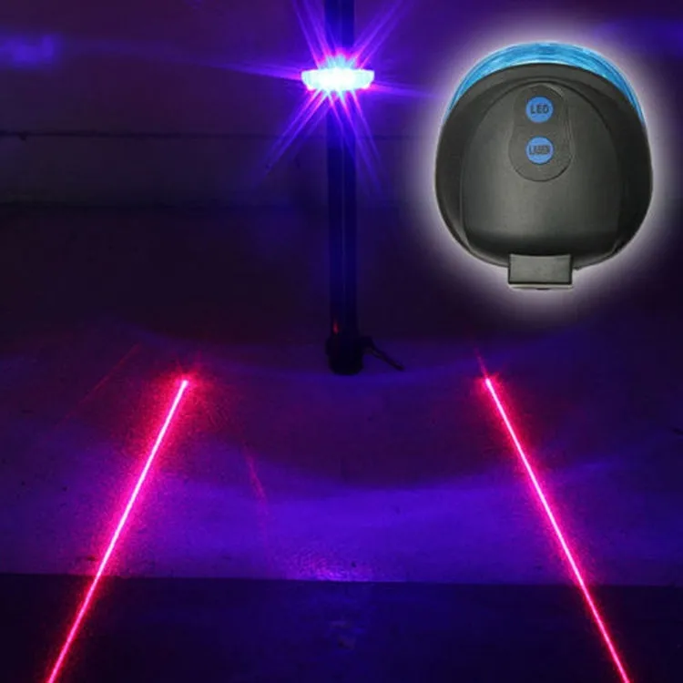 Bicycle Tail Light (5LED 2Laser)