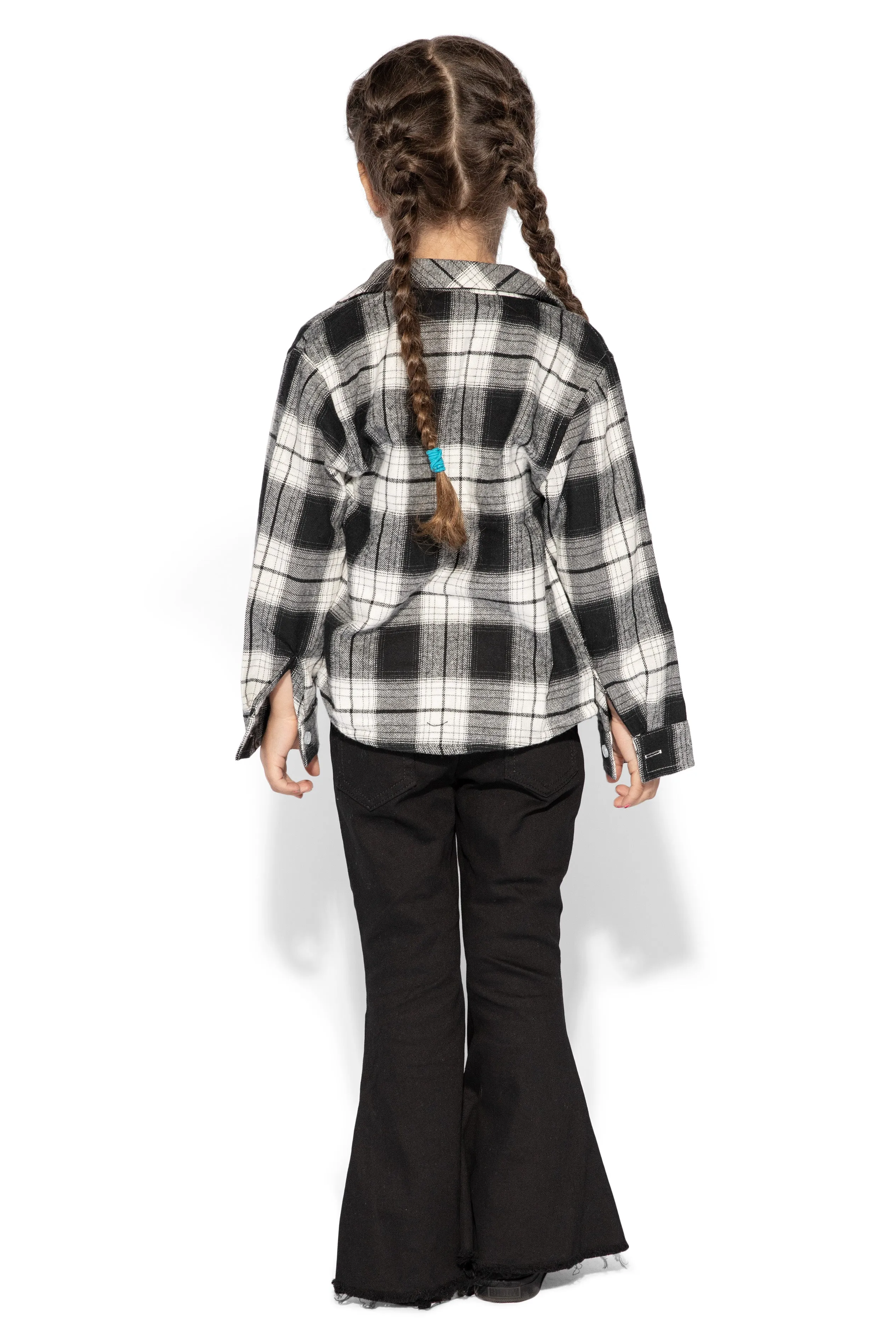 Black Denim Flare - Kids Jeans