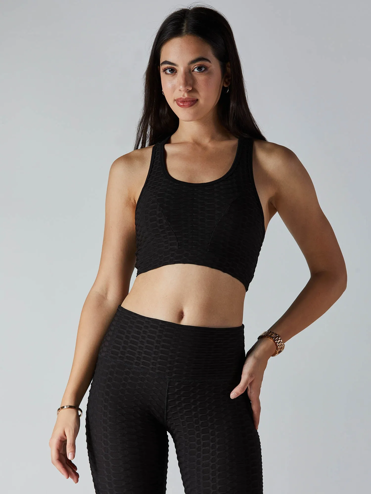 Black Snatched Set
