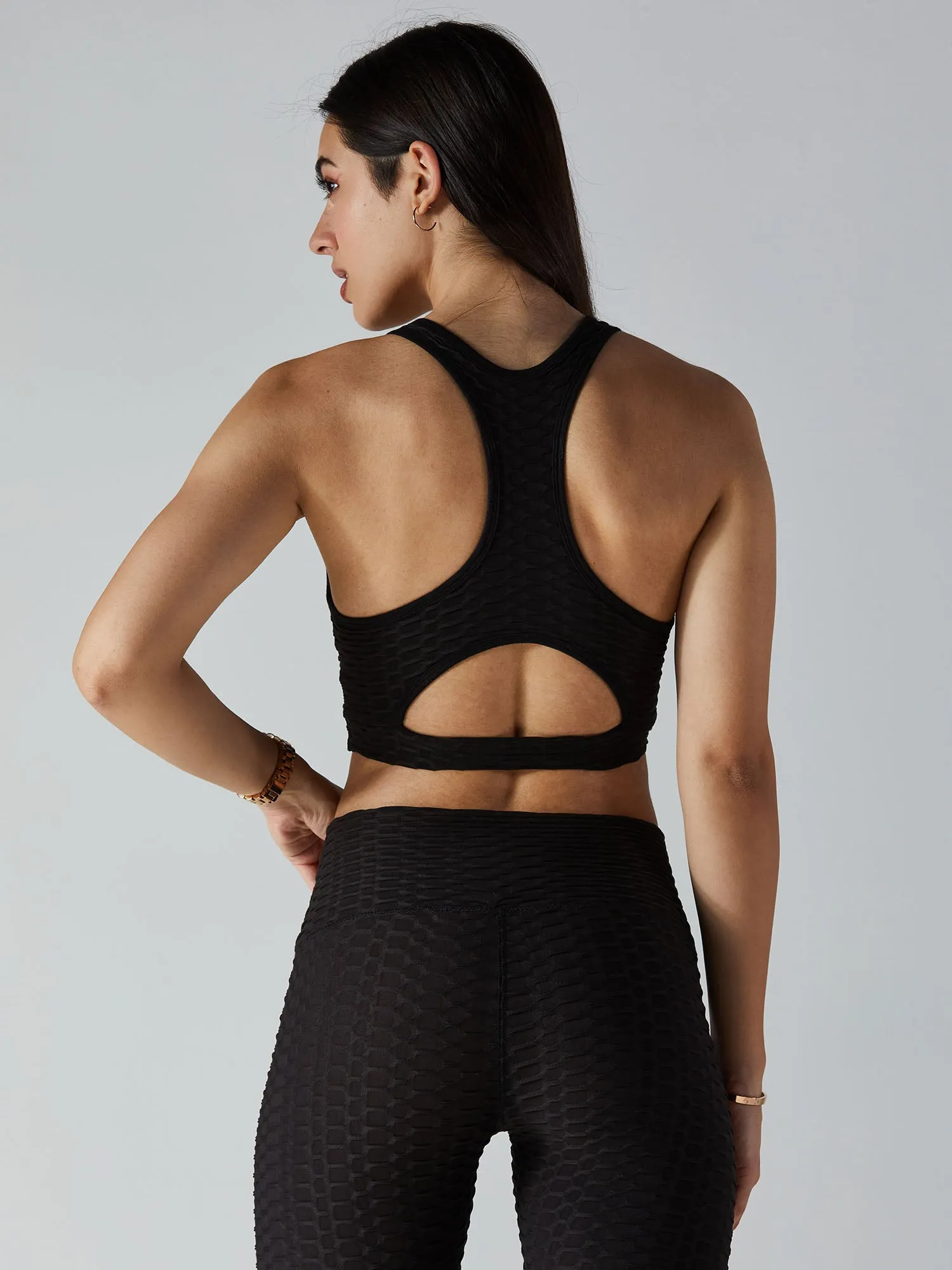 Black Snatched Set