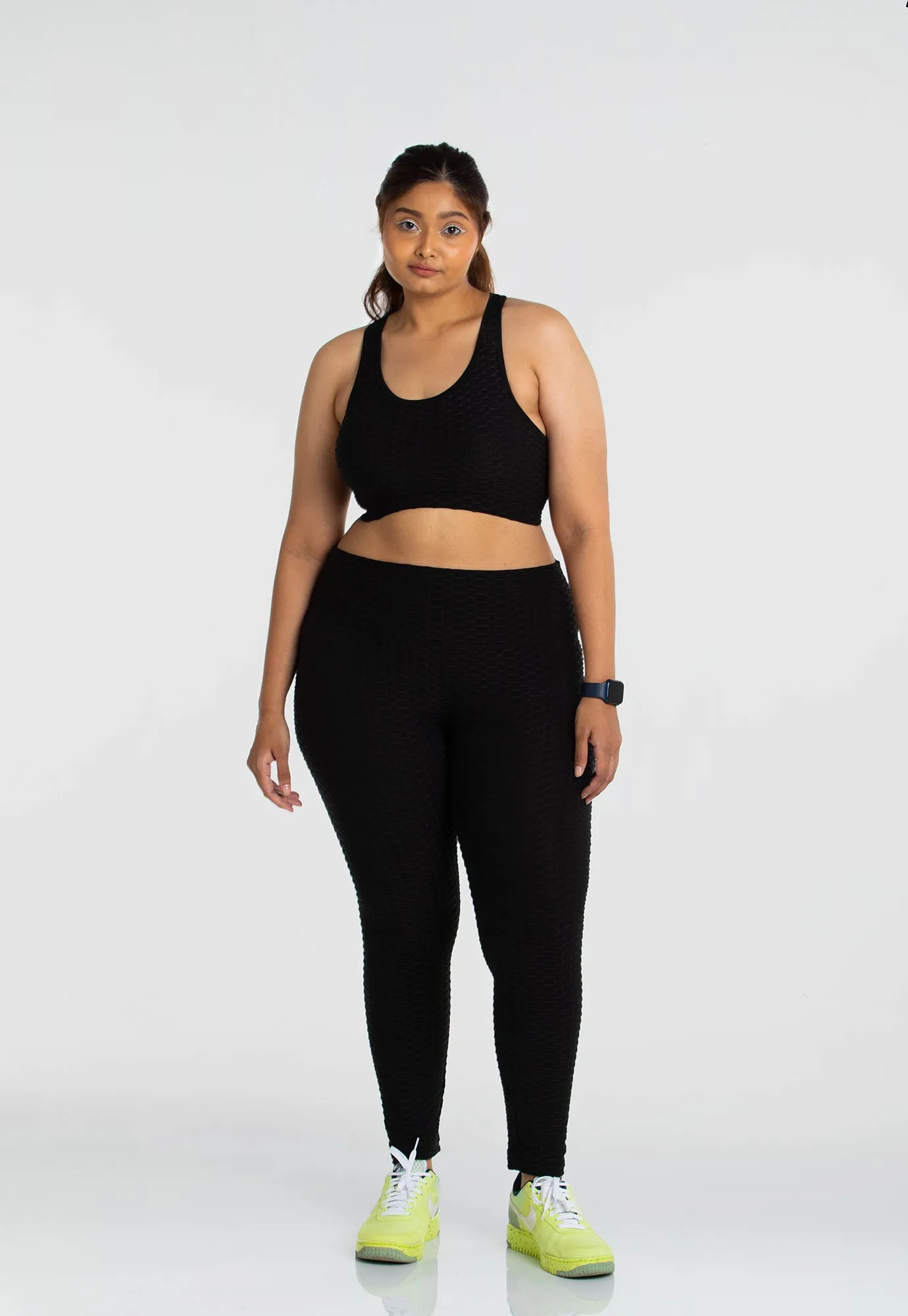 Black Snatched Set