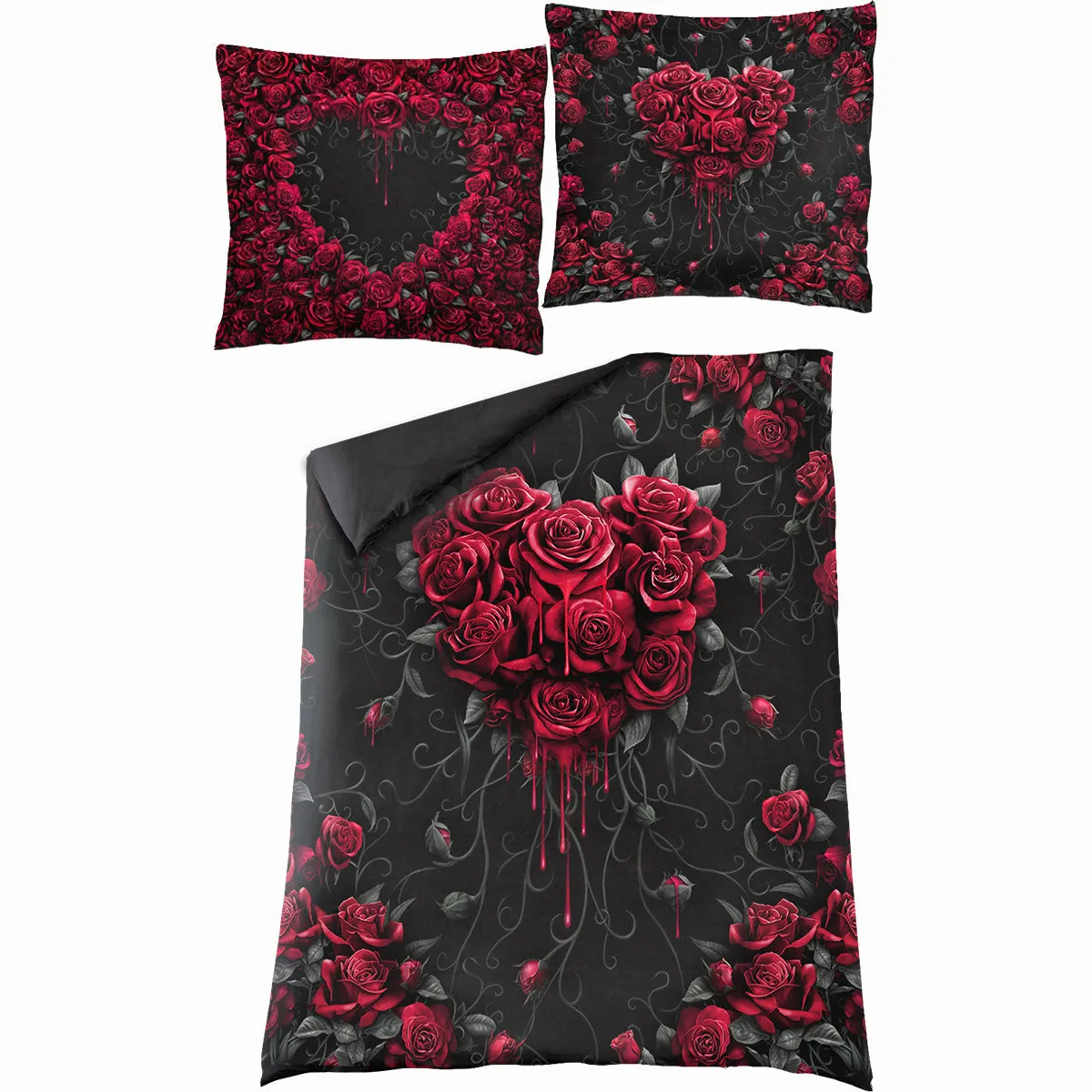 BLEEDING HEART - Single Duvet Cover   UK And EU Pillow case