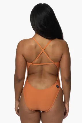Brandon 2 Swim Onesie - Tawny