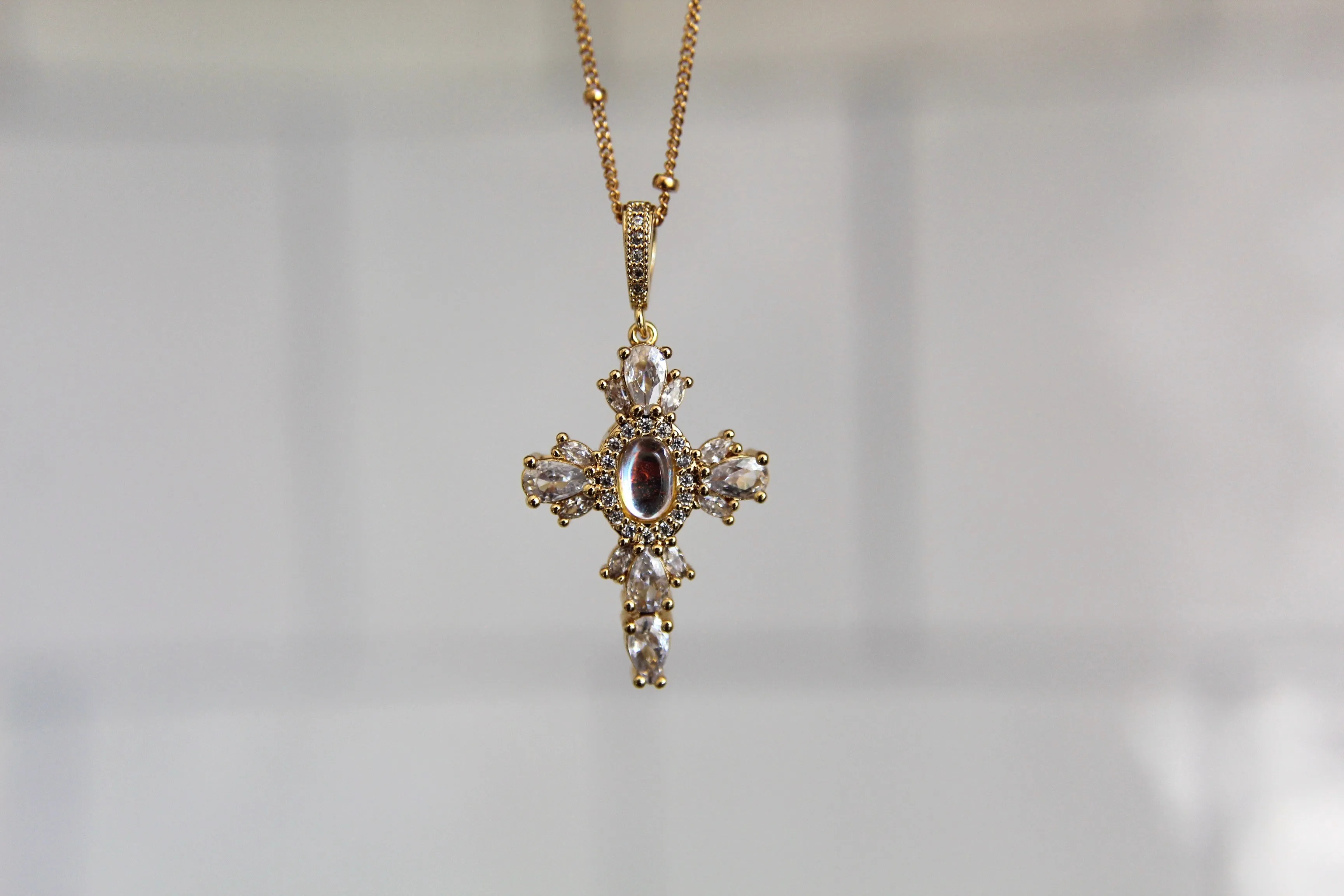 Capri Cross Necklace