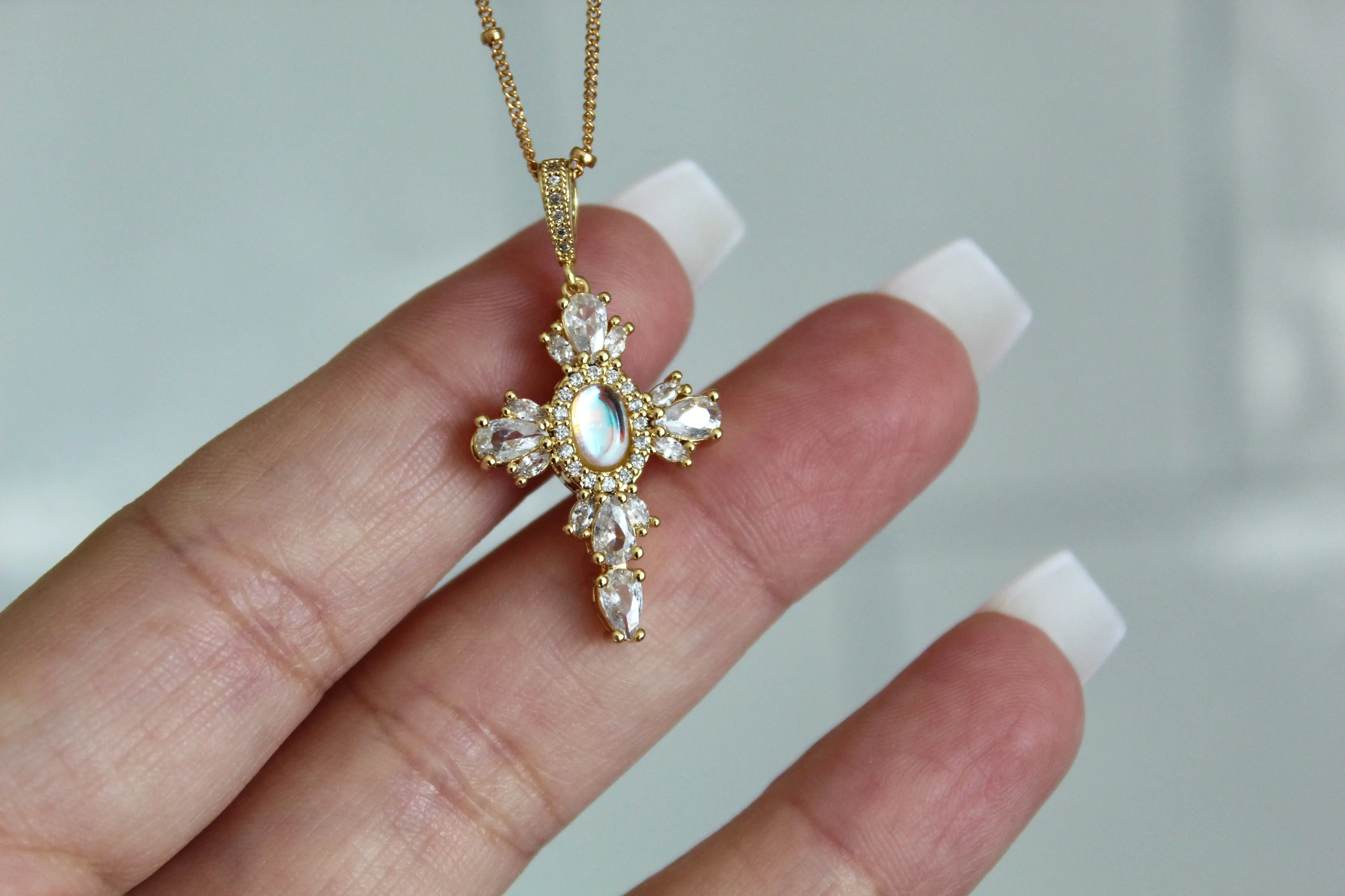 Capri Cross Necklace