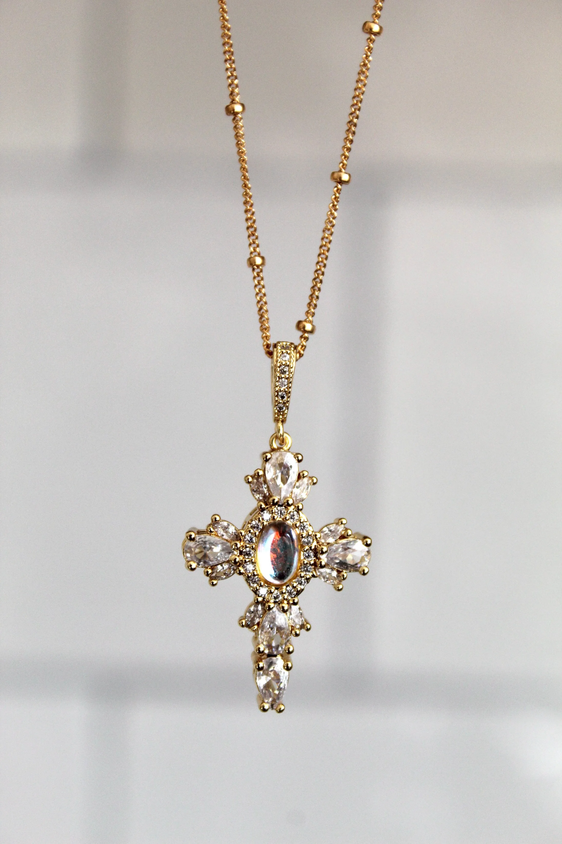 Capri Cross Necklace