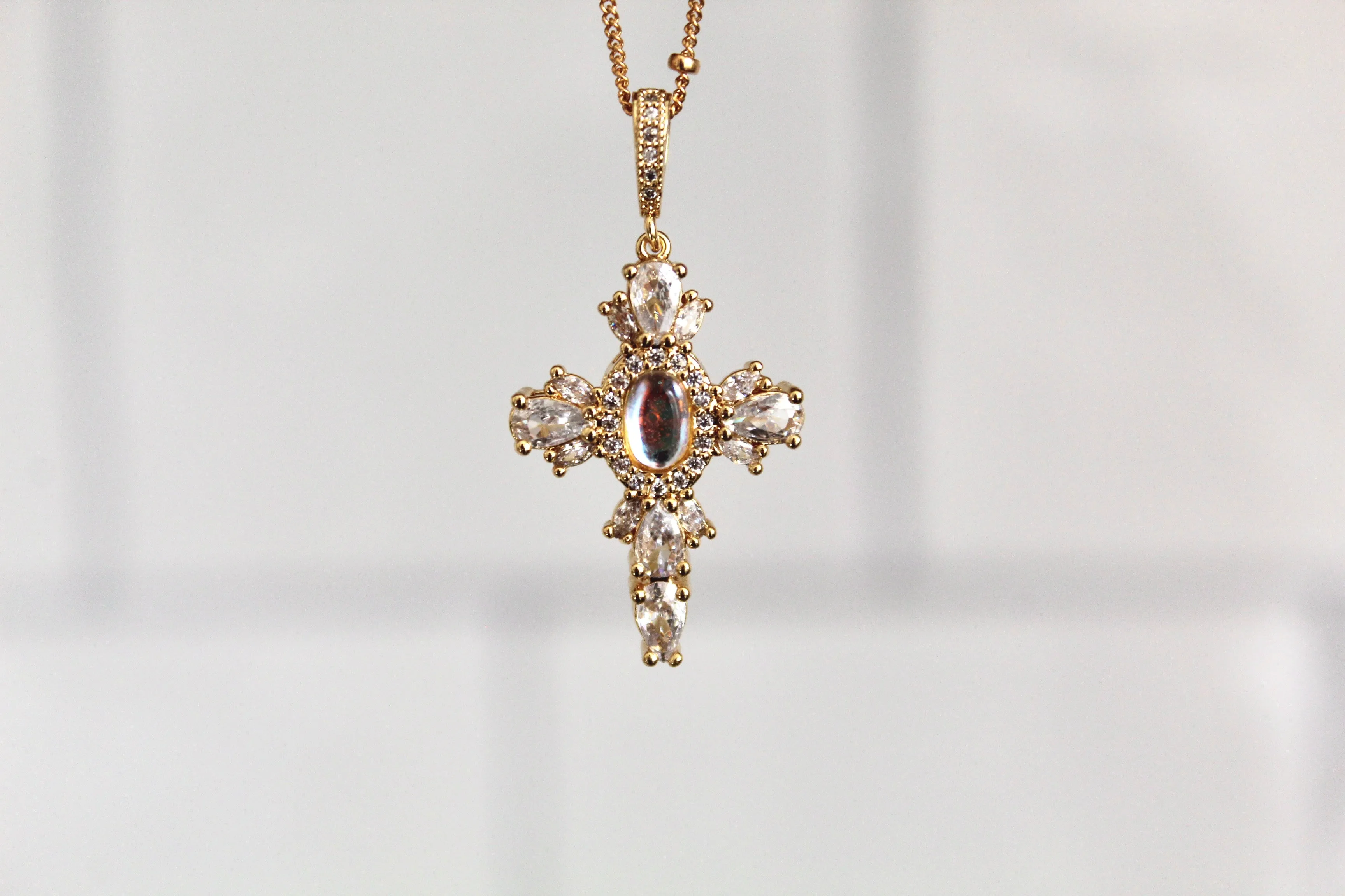 Capri Cross Necklace