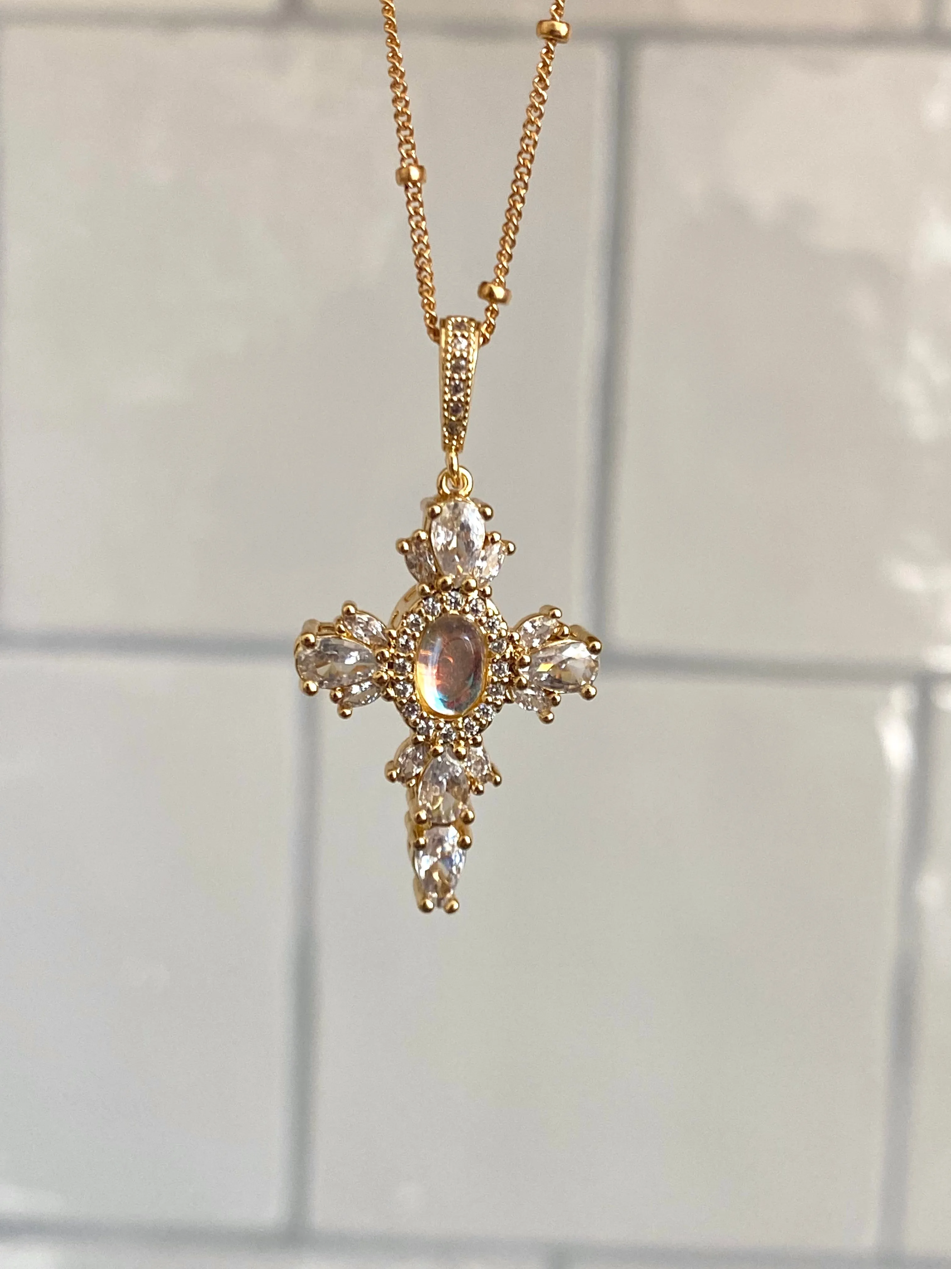 Capri Cross Necklace