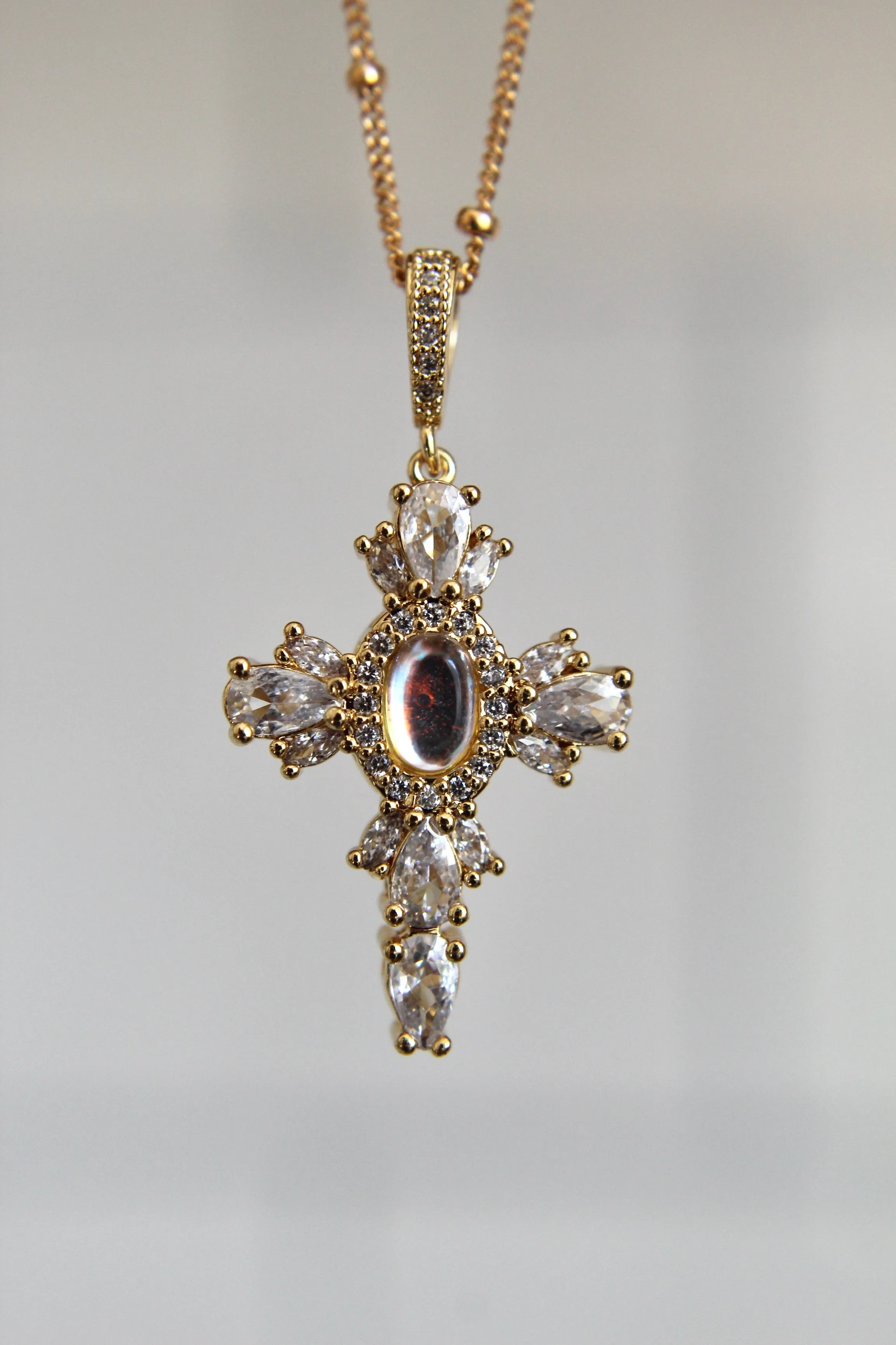 Capri Cross Necklace