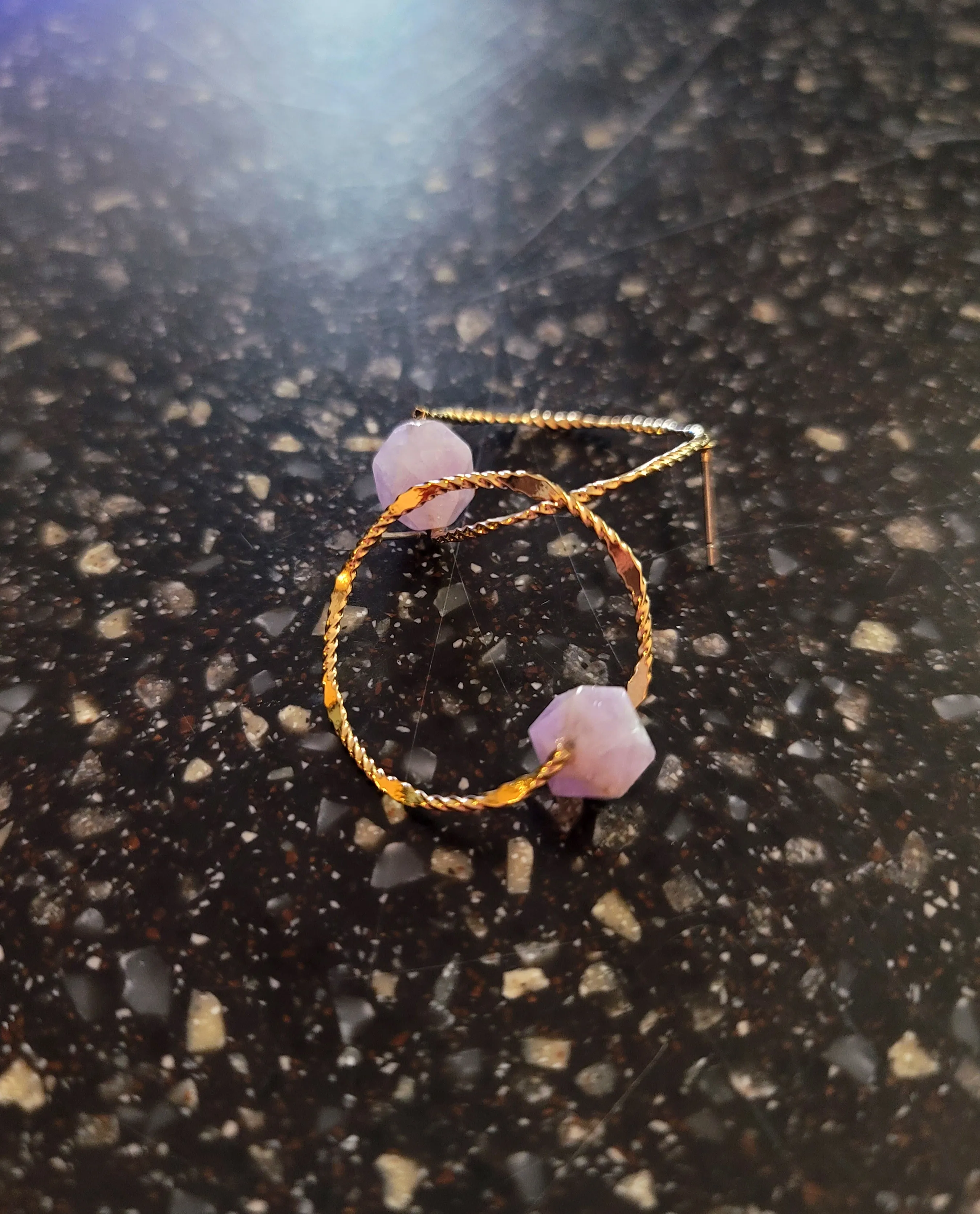 Comet Earrings Lavender
