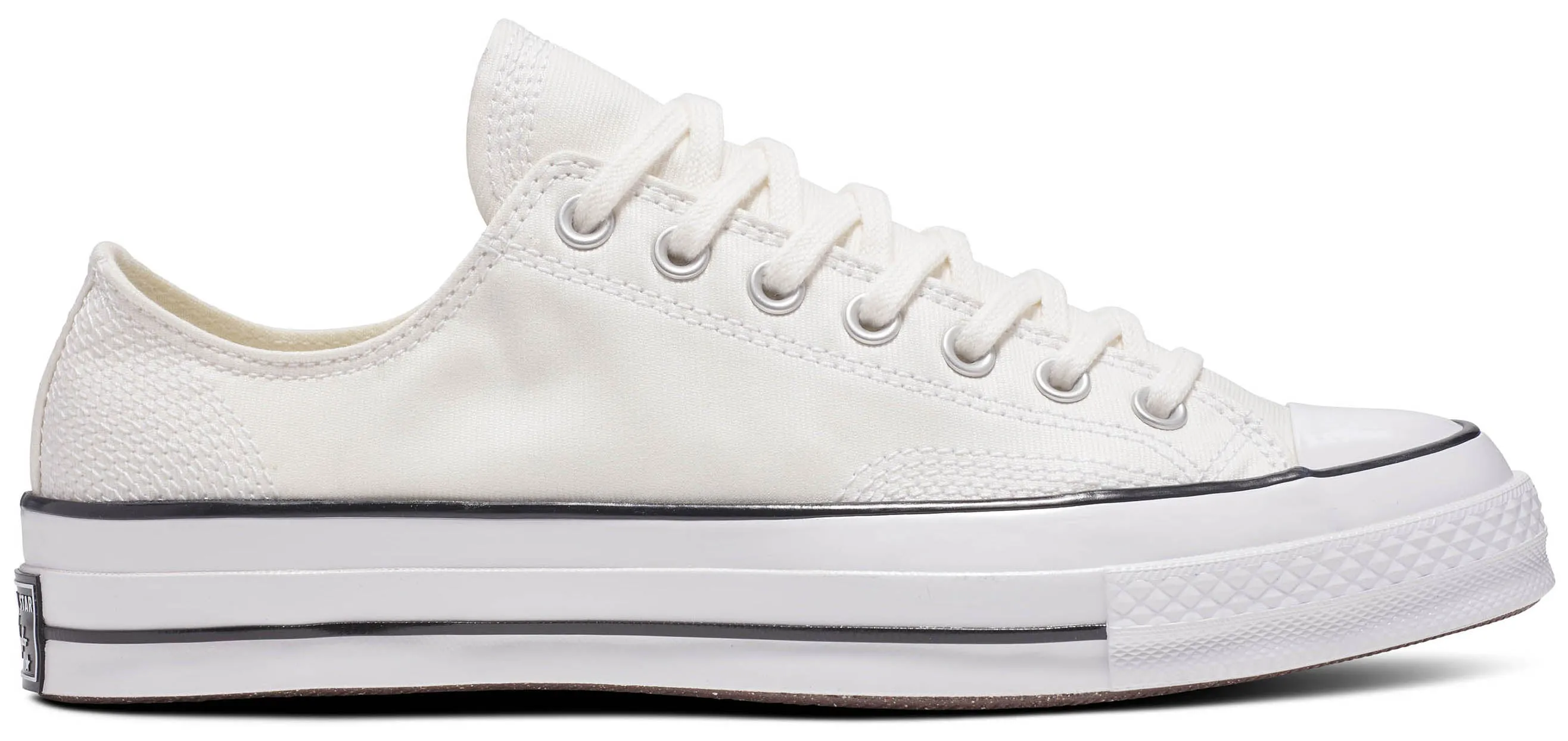 Converse Chuck Taylor All Star 70s Low Top Multi-Stitch Cotton Egret/White/Vintage White
