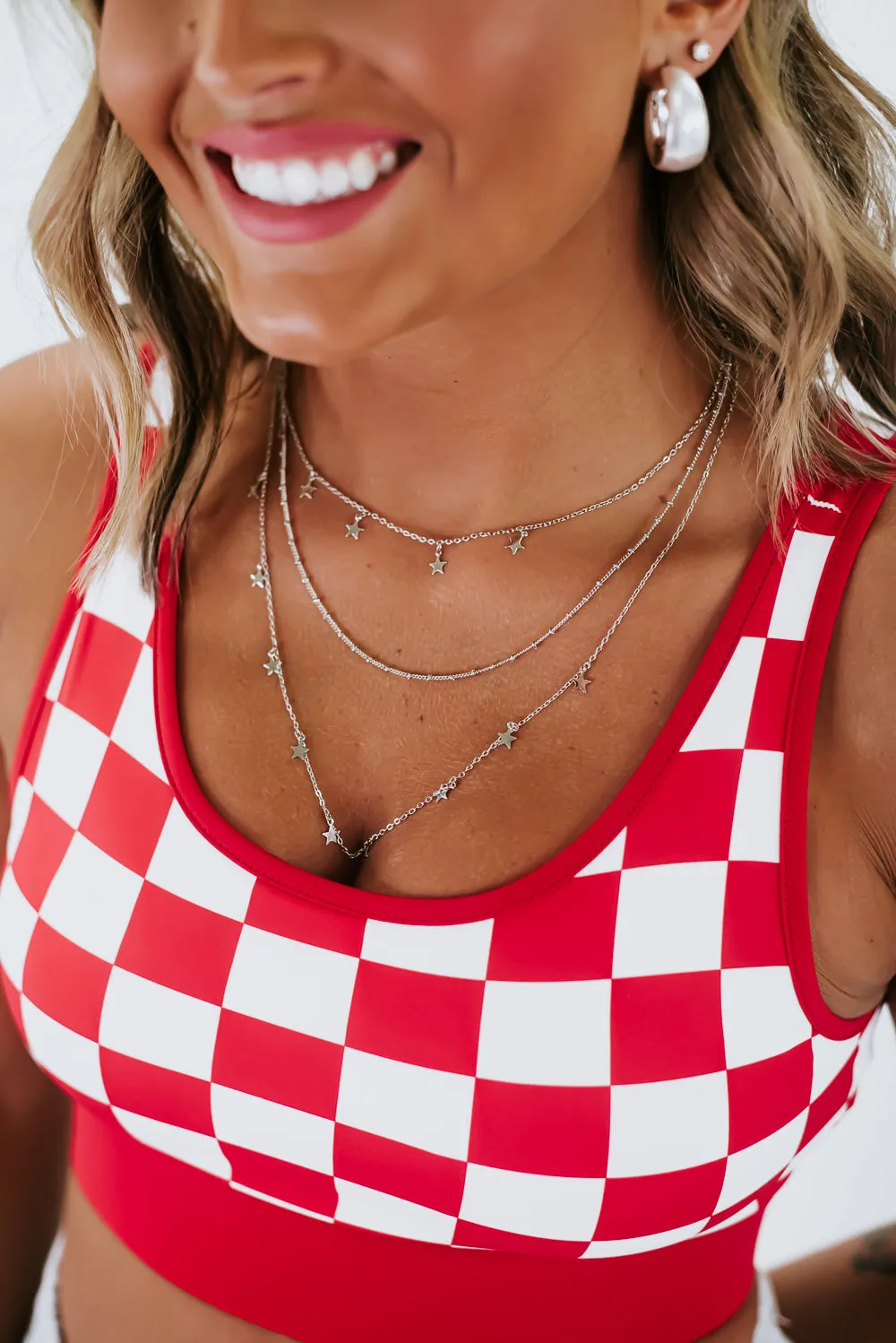 Counting Stars Dainty Necklace, Silver