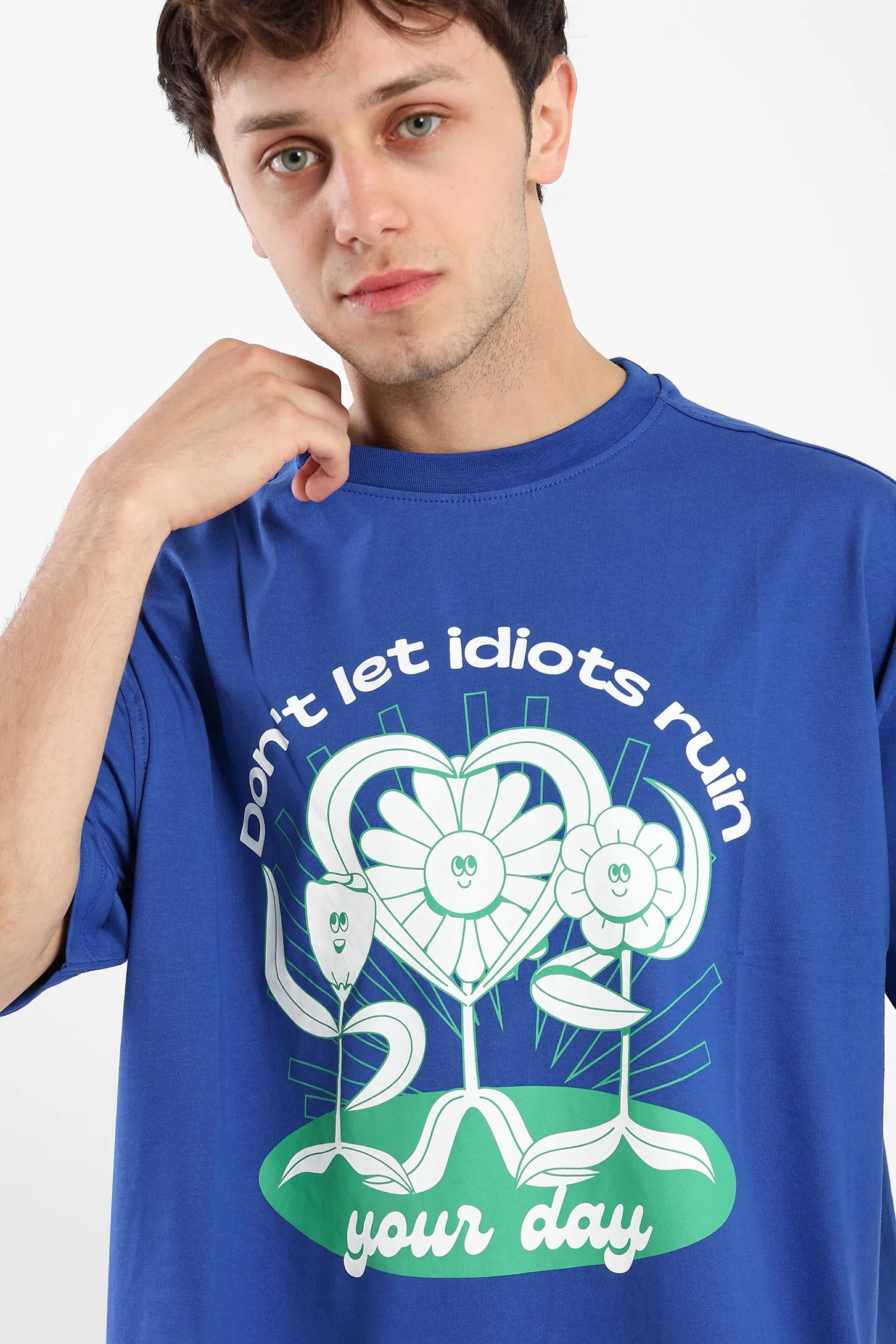 DONT LET IDIOTS RUIN YOUR DAY UNISEX TEE