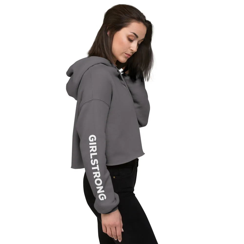 EVERYDAY FLEECE, COZY CHIC CROPPED HOODIE STORM
