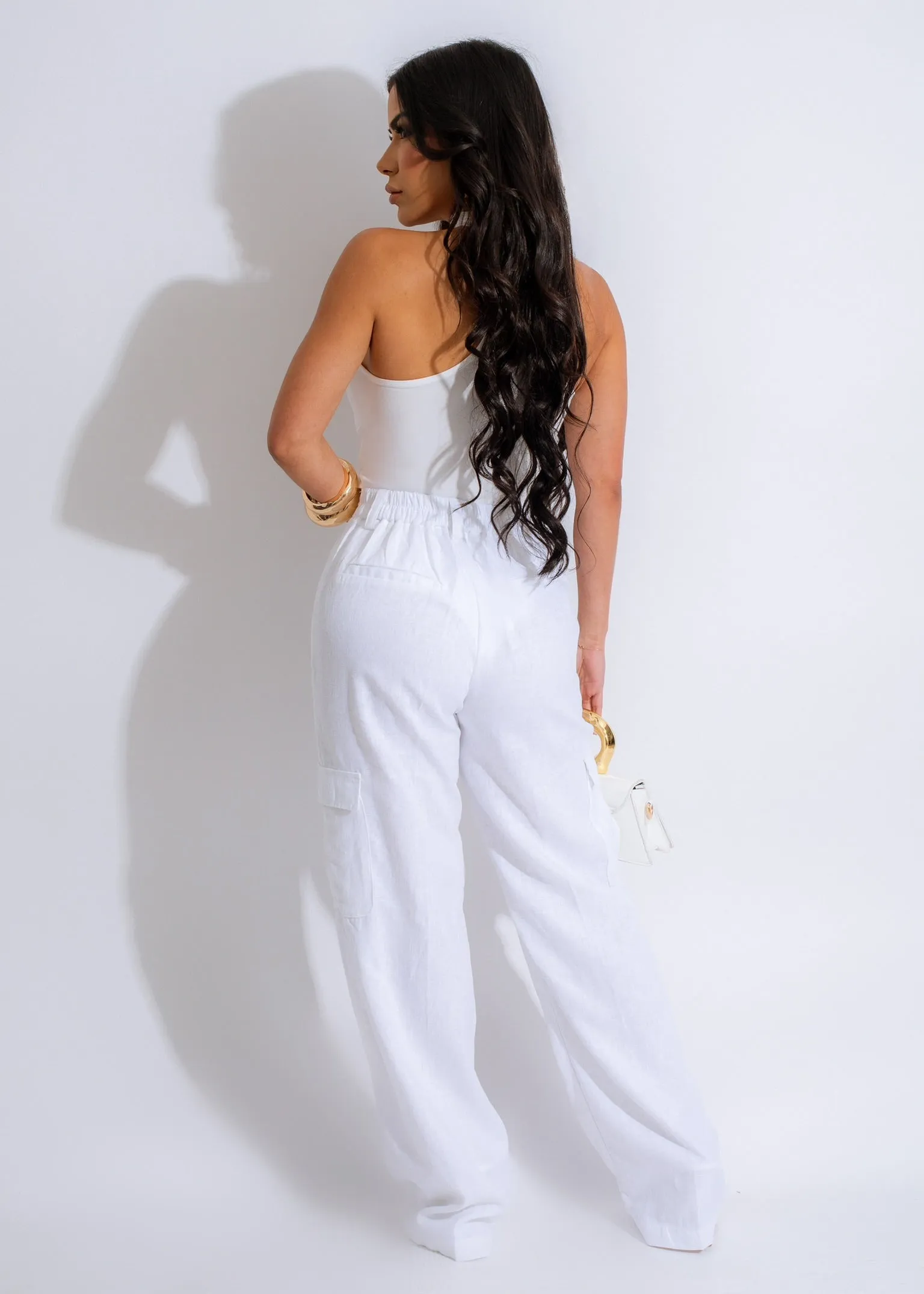 Falling From Heavy Bodysuit White