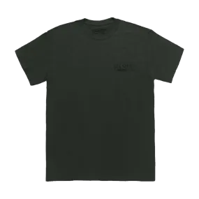 Fania Crew Neck Olive Green T-Shirt (Wacko Maria)