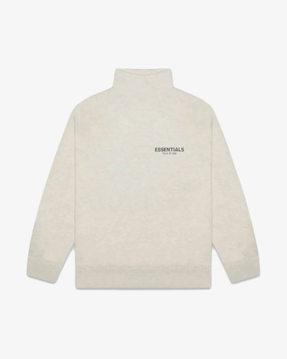 FOG ESSENTIALS SS20 LOGO OATMEAL MOCKNECK CREW