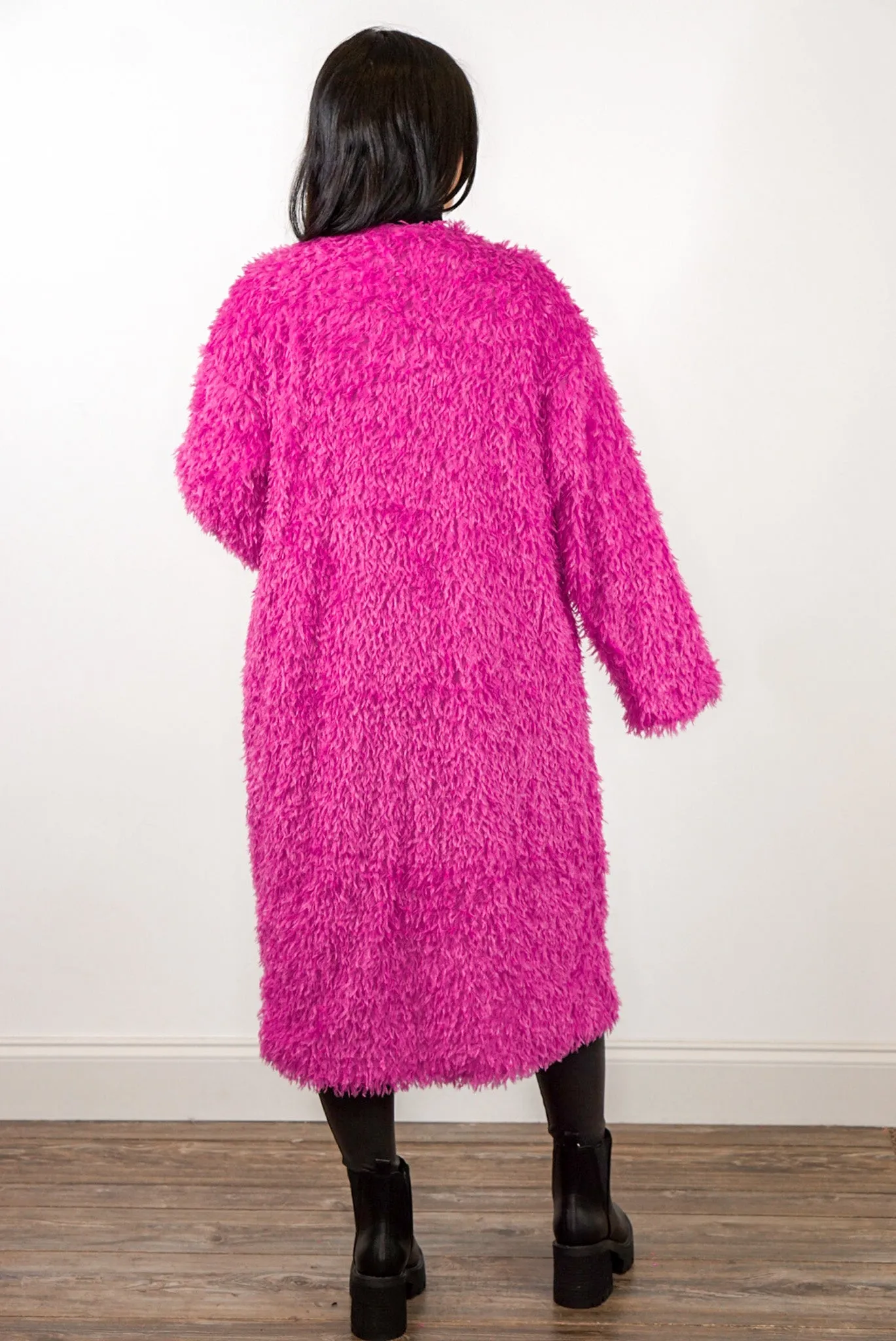 Fur Perfection Hot Pink Jacket