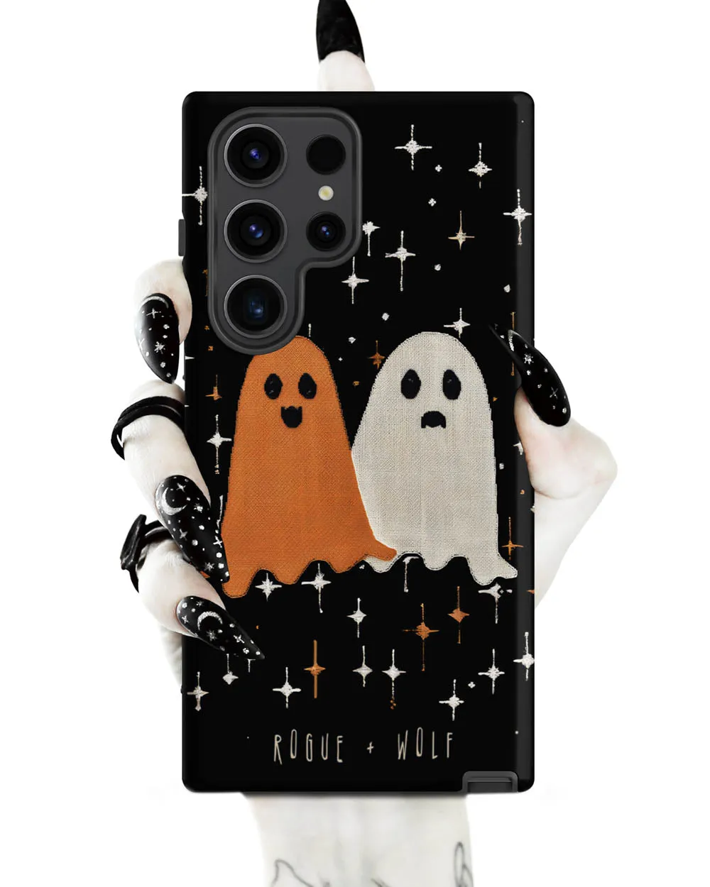 Ghost Besties Tough Phone Case for Samsung - Dark Academia Anti-scratch Shockproof Witchy Goth Cover