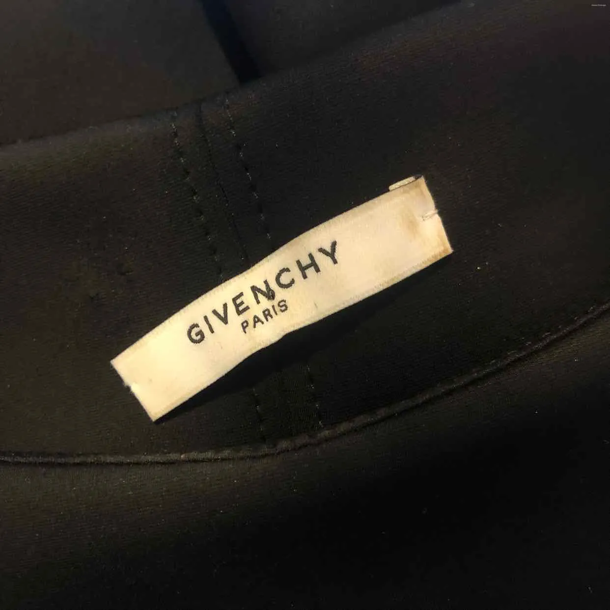 GIVENCHY Cap Sleeve Black Dress | 2