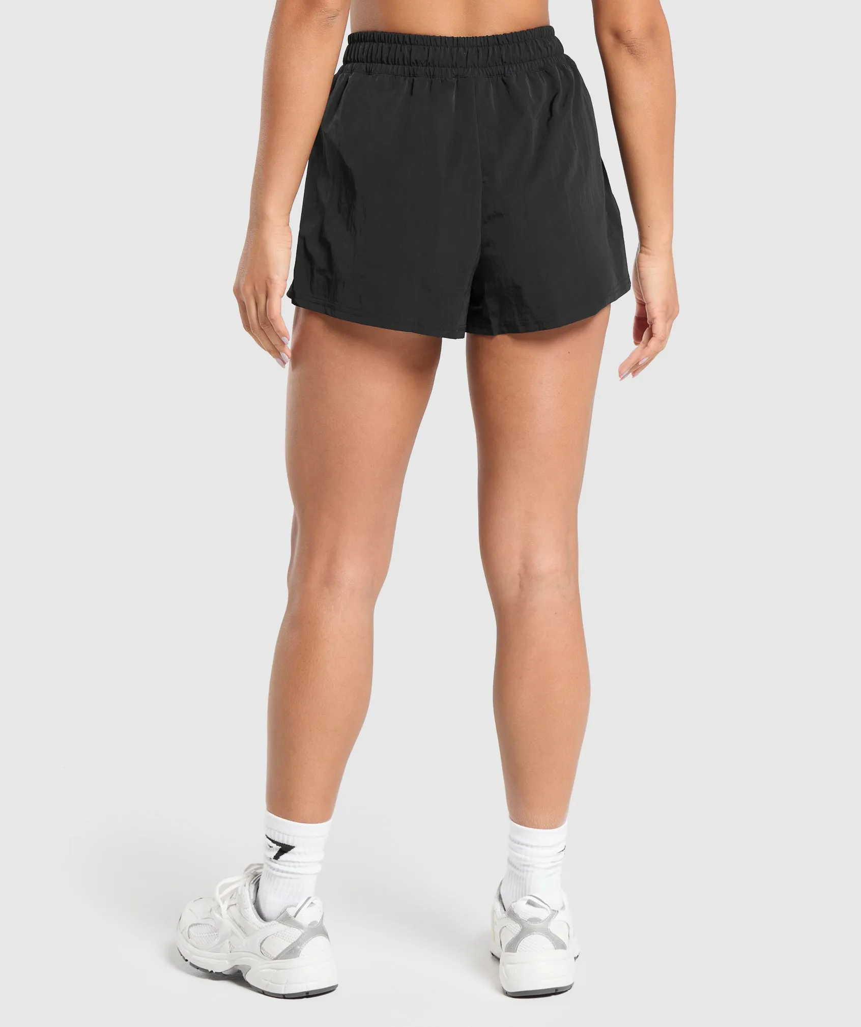 Gymshark Buckle Waisted Shorts - Black