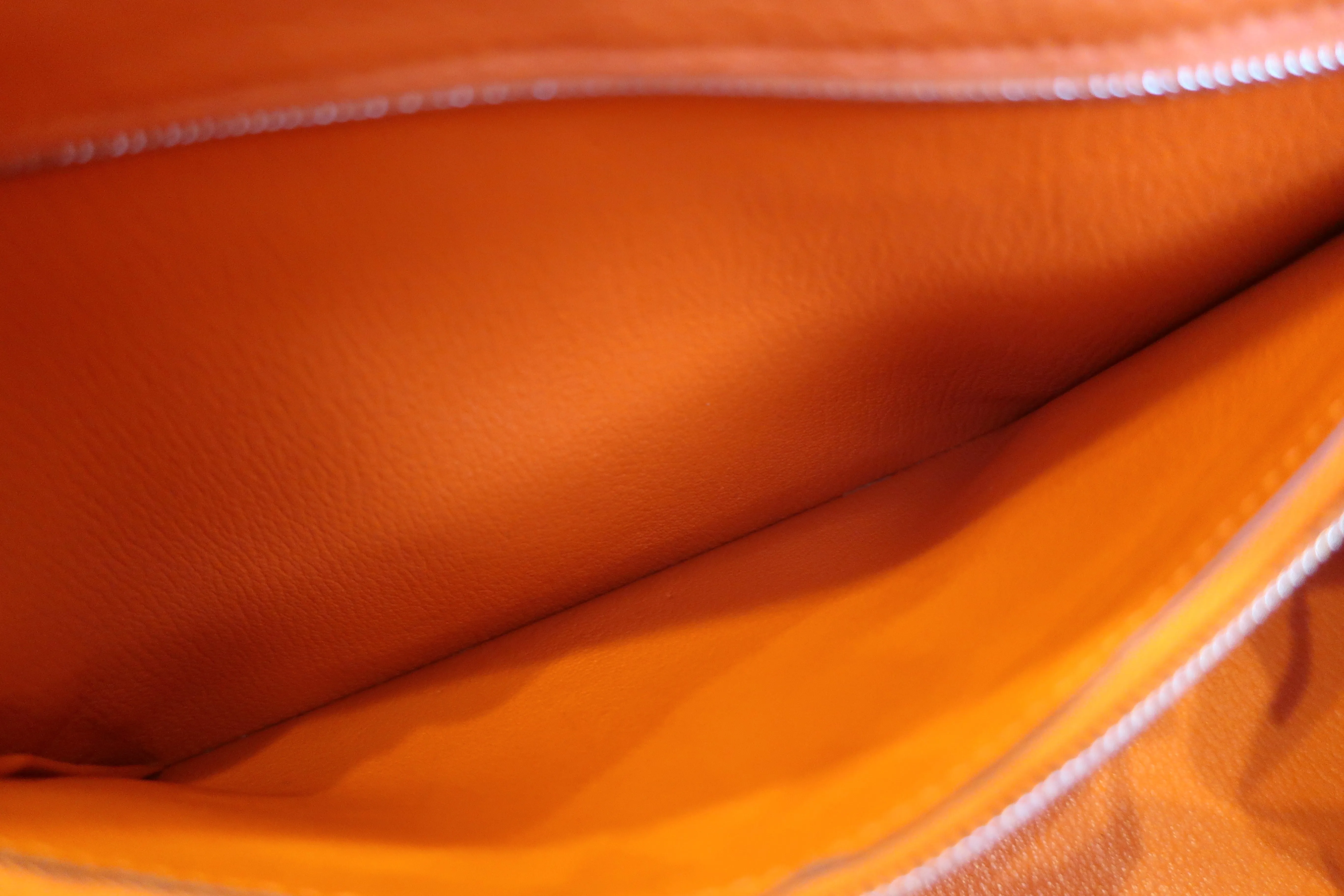 HERMES／エルメス ケリー32 トリヨンクレマンス フー □R刻印 ショルダーバッグ 600080123