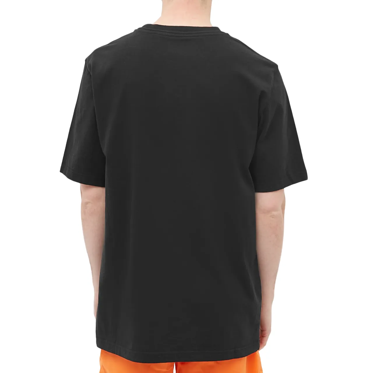 Heron Preston Heron Abstract Oversized T-Shirt Black Orange