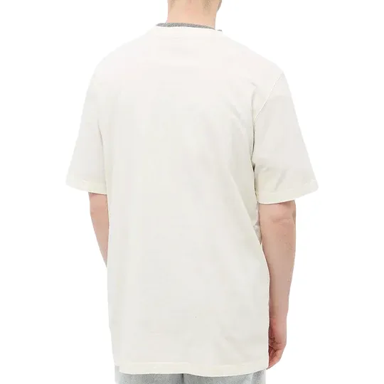 Heron Preston Heron Abstract Oversized T-Shirt White Orange