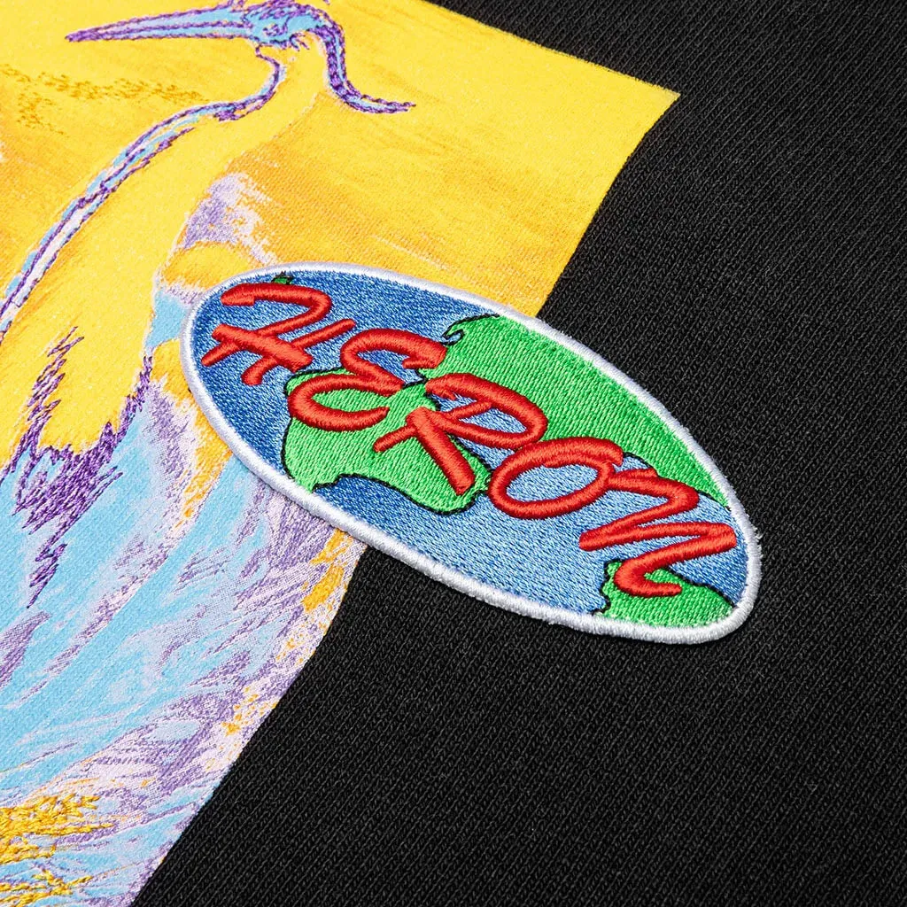 Heron Preston Heron KK22 Hoodie Black Yellow